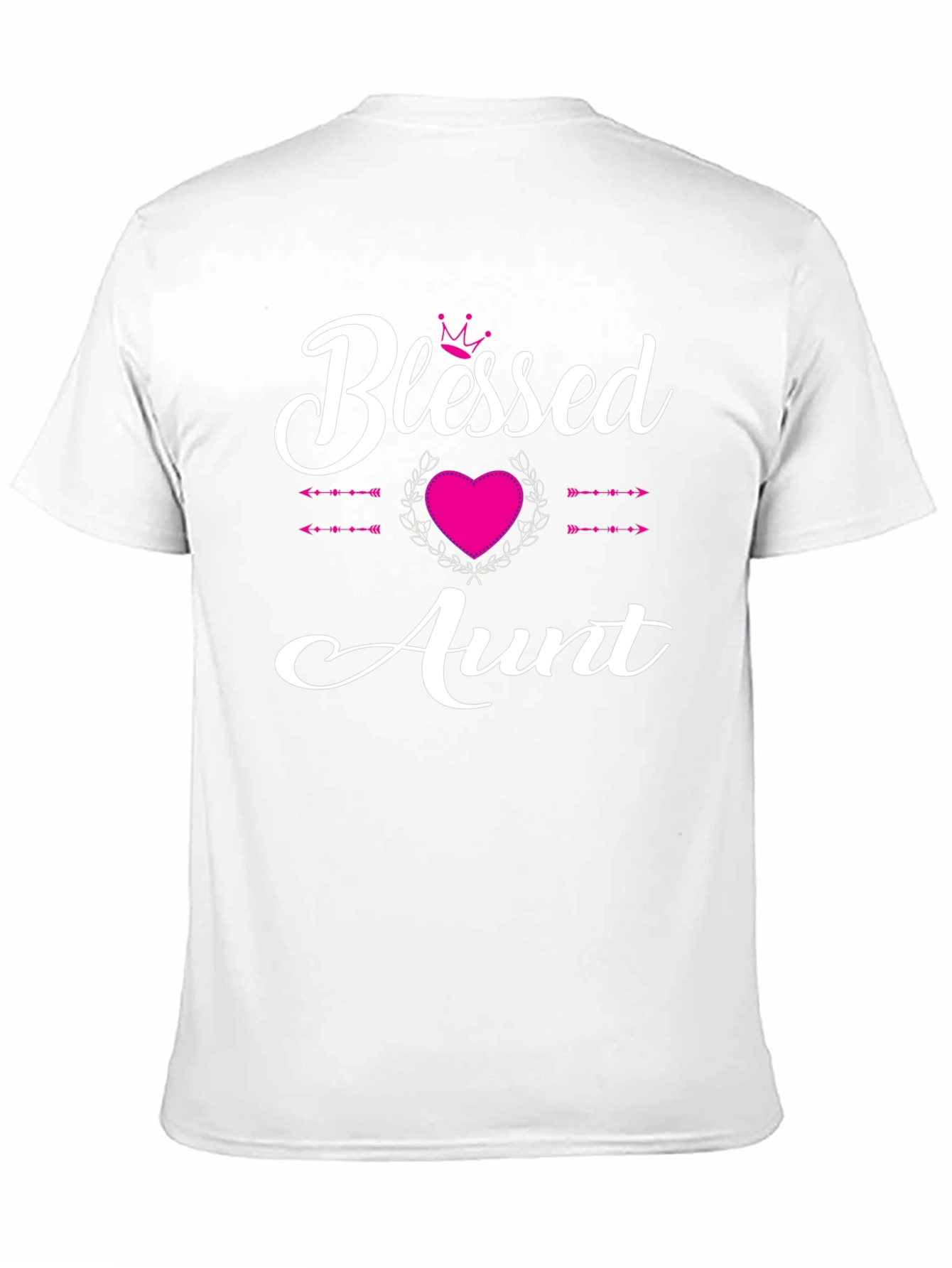 Black Blessed Aunt T-Shirt - Cute Family Gift view 11