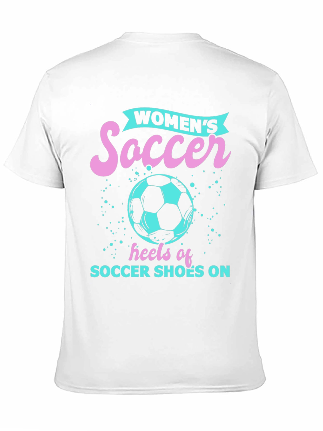 Women's Soccer Heels Graphic Tee - 11