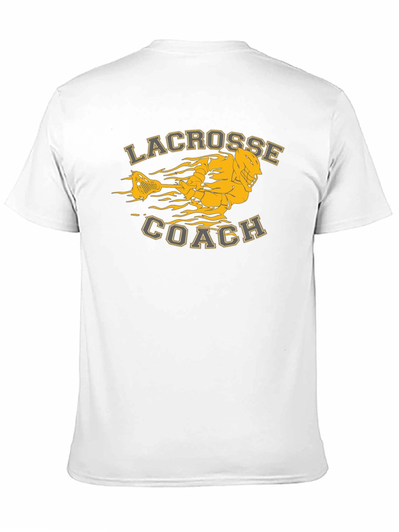 Black Lacrosse Coach Graphic Tee view 11