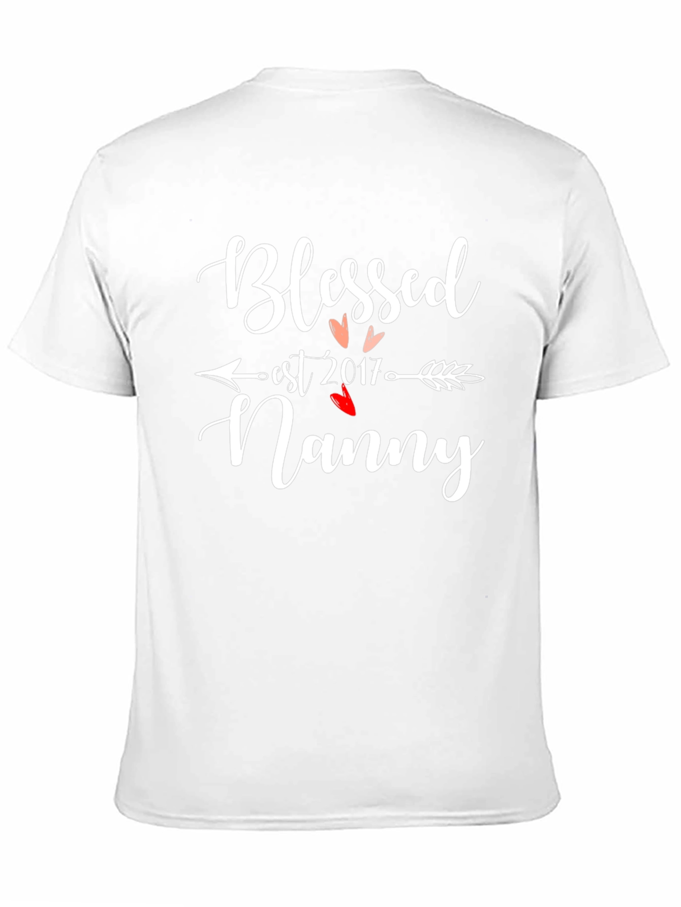Black Blessed Nanny T-Shirt - Est. 2017 view 11