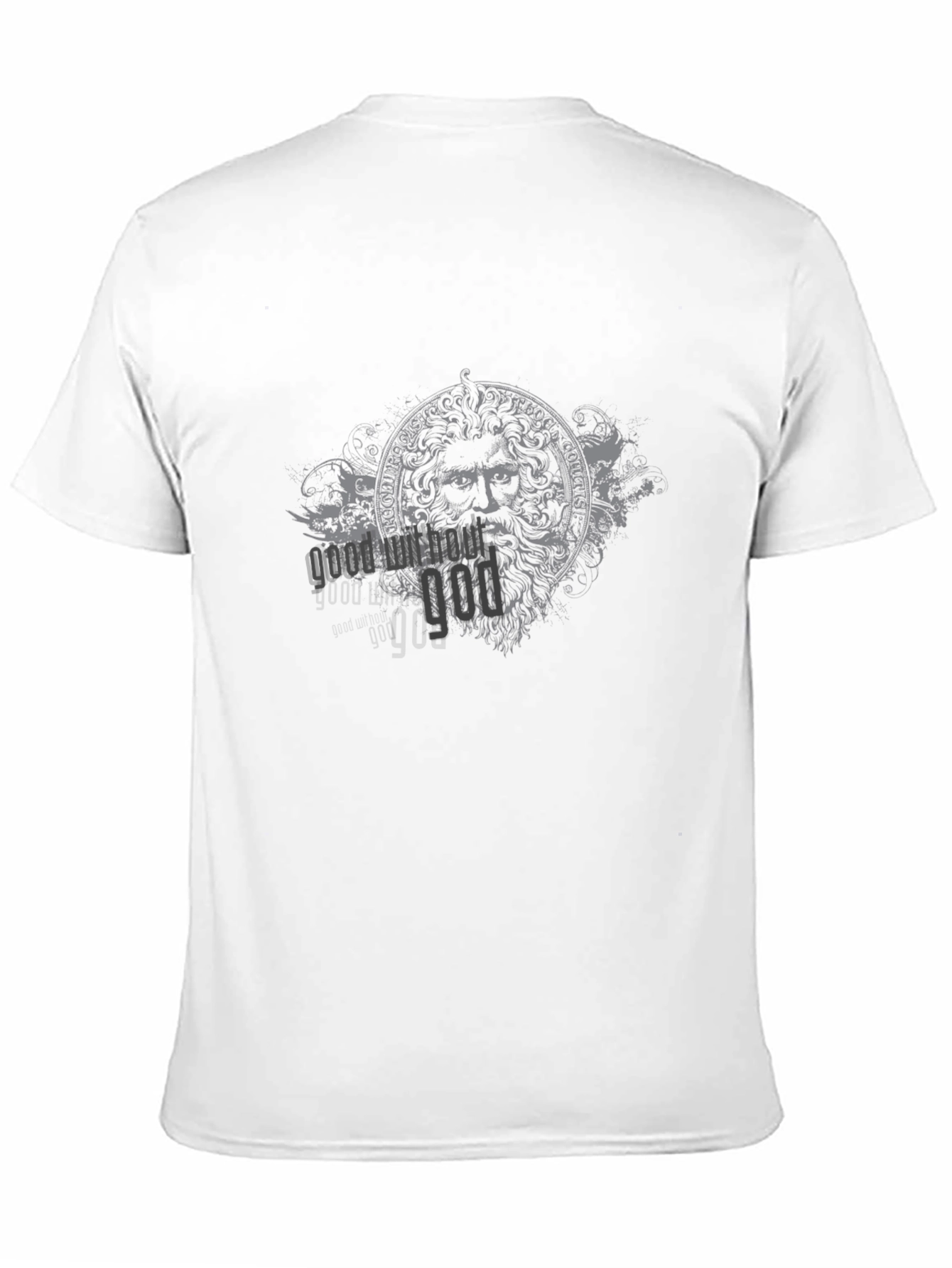 Black Good Without God Black Graphic Tee - Soft Cotton Blend view 11