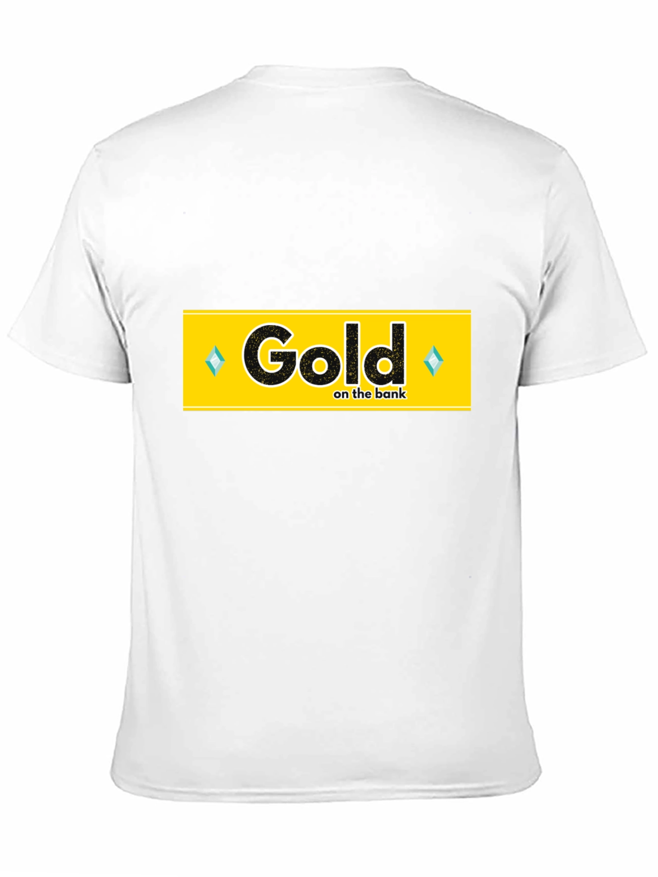 Black Gold on the Bank T-Shirt - Black view 11