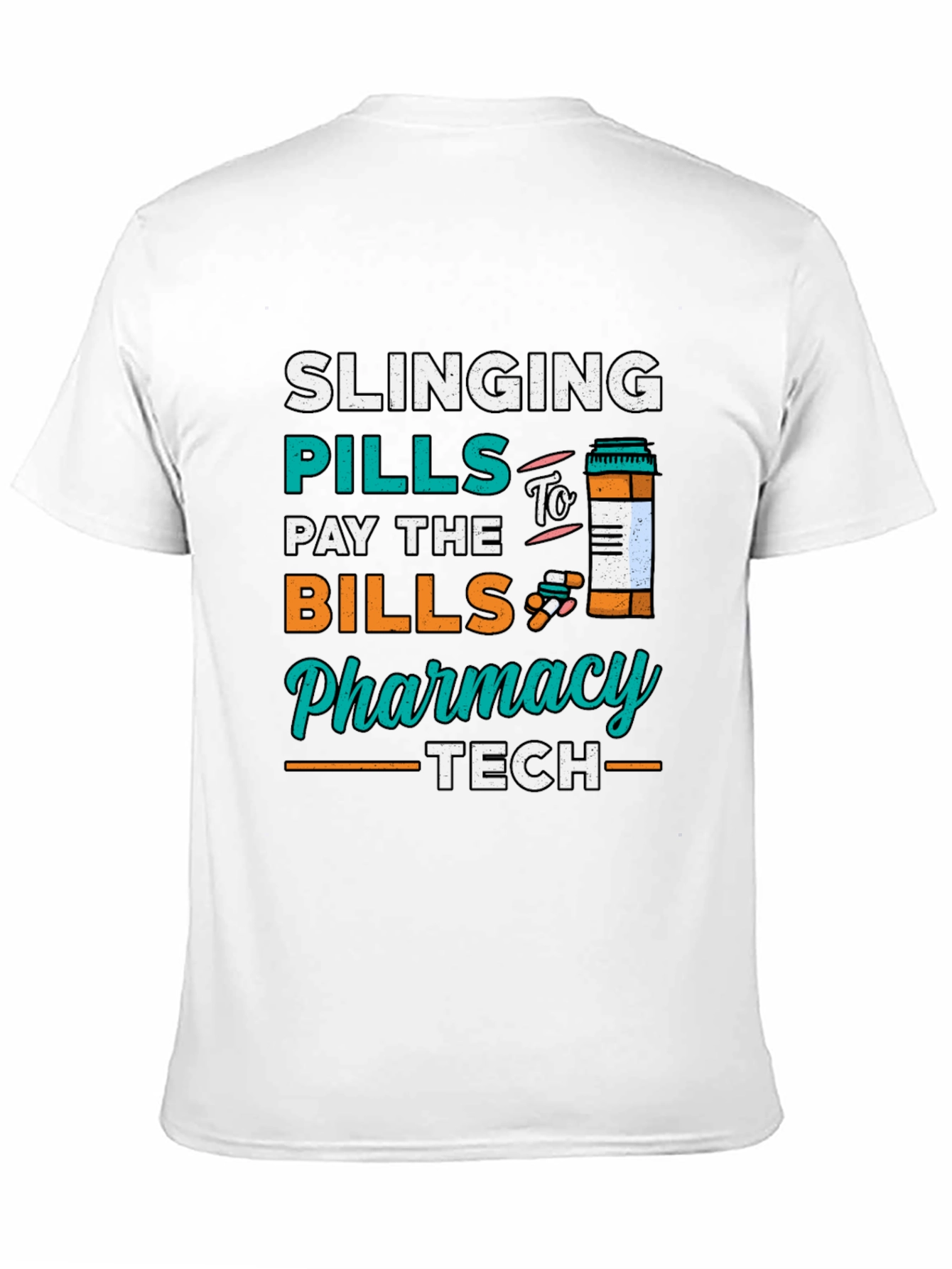 Black Pharmacy Tech T-Shirt - Slinging Pills view 11