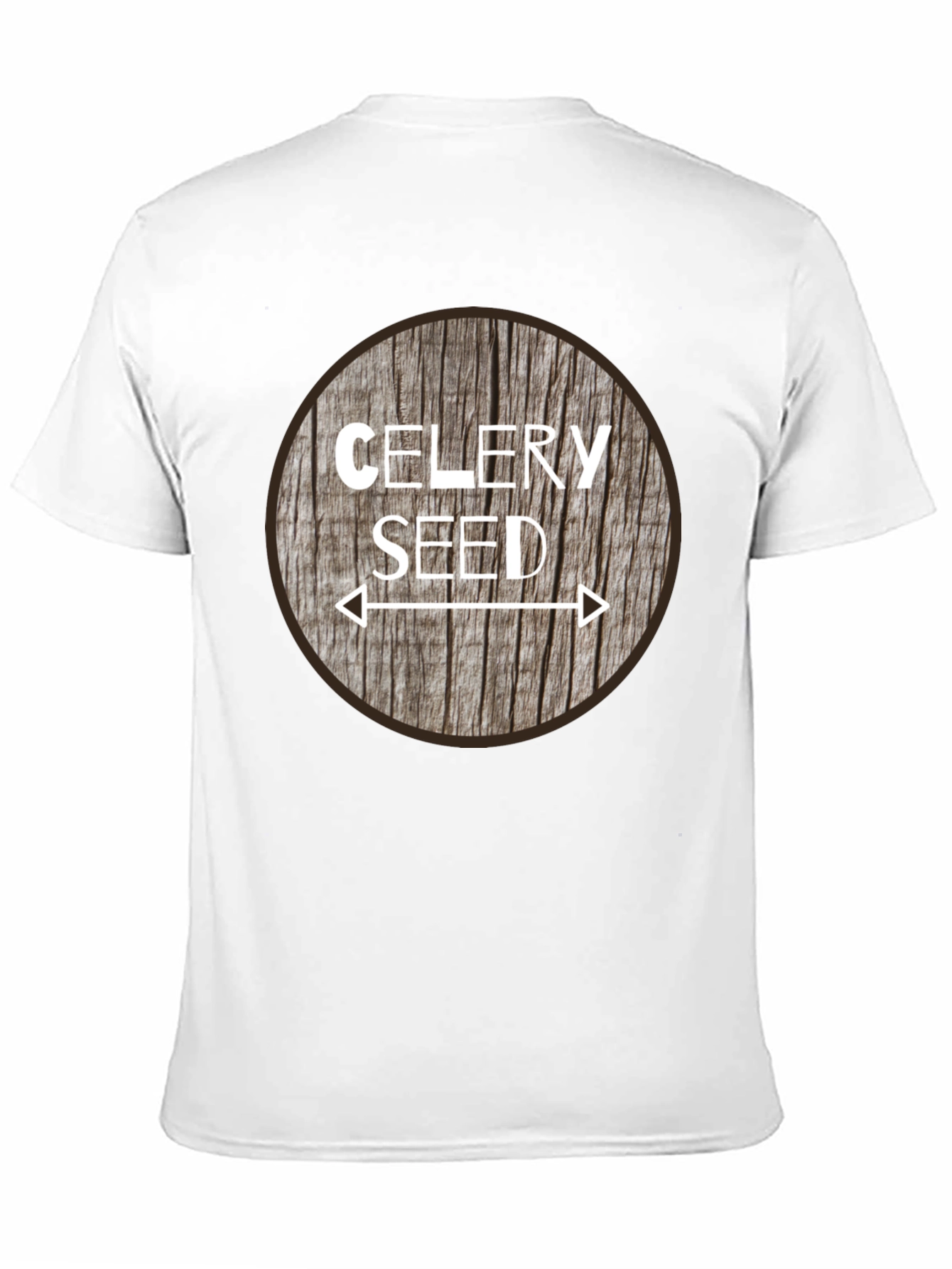 Black Celery Seed Graphic Tee - Unisex Black T-Shirt view 11