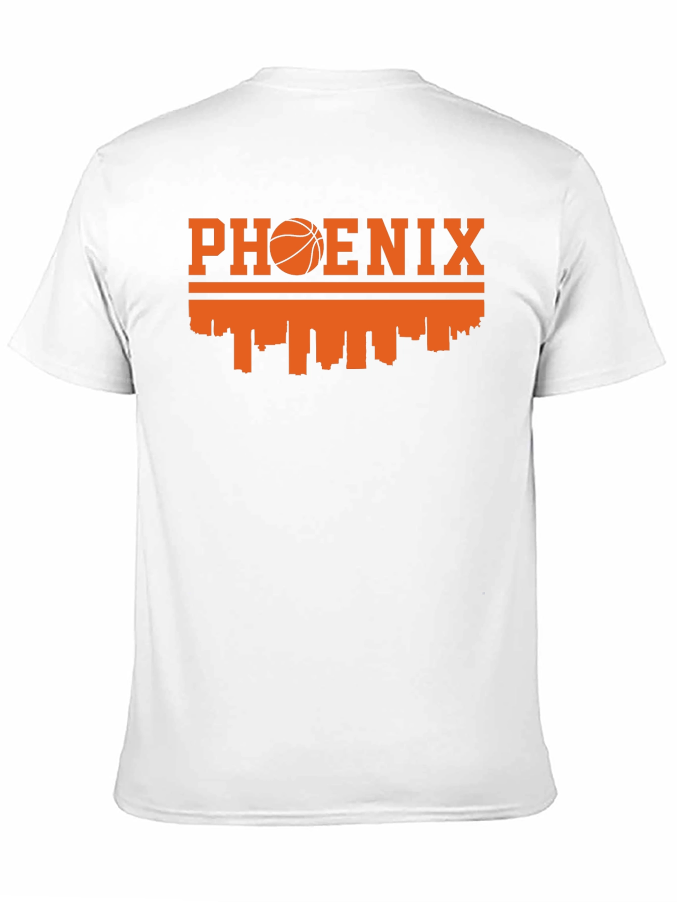 Black Phoenix Skyline Basketball Graphic Tee view 11