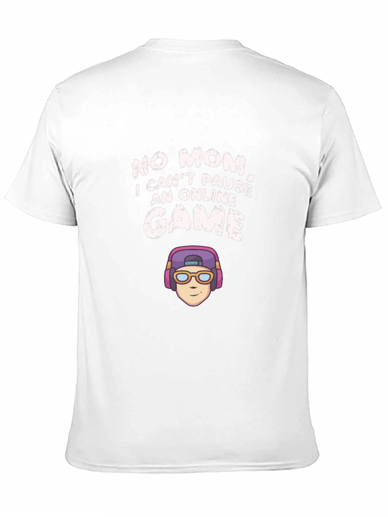 Black Funny Gamer T-Shirt - No Pause Online Game view 11