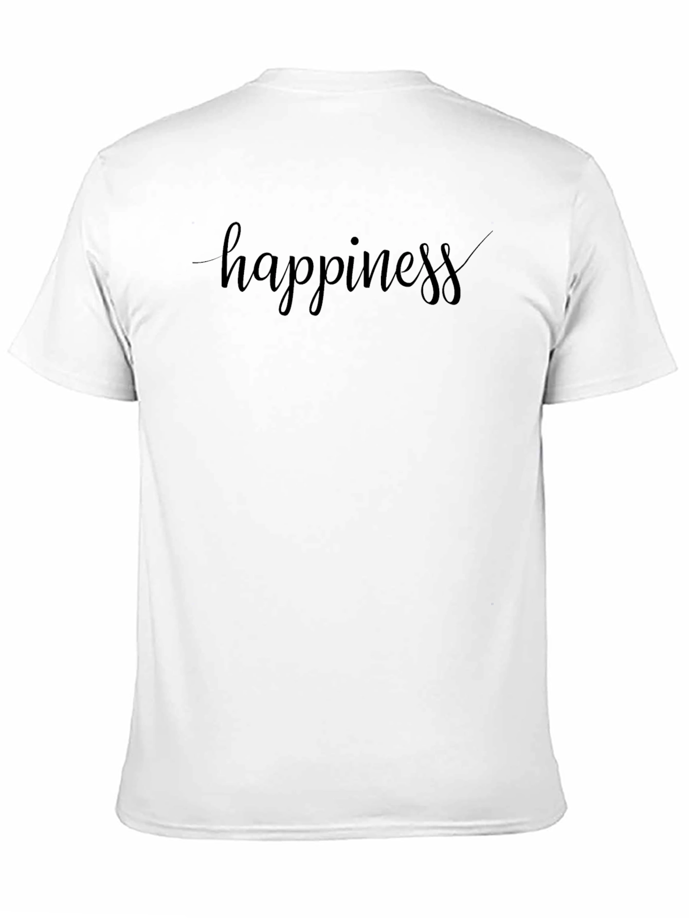 Black Happiness Black Graphic Tee view 11