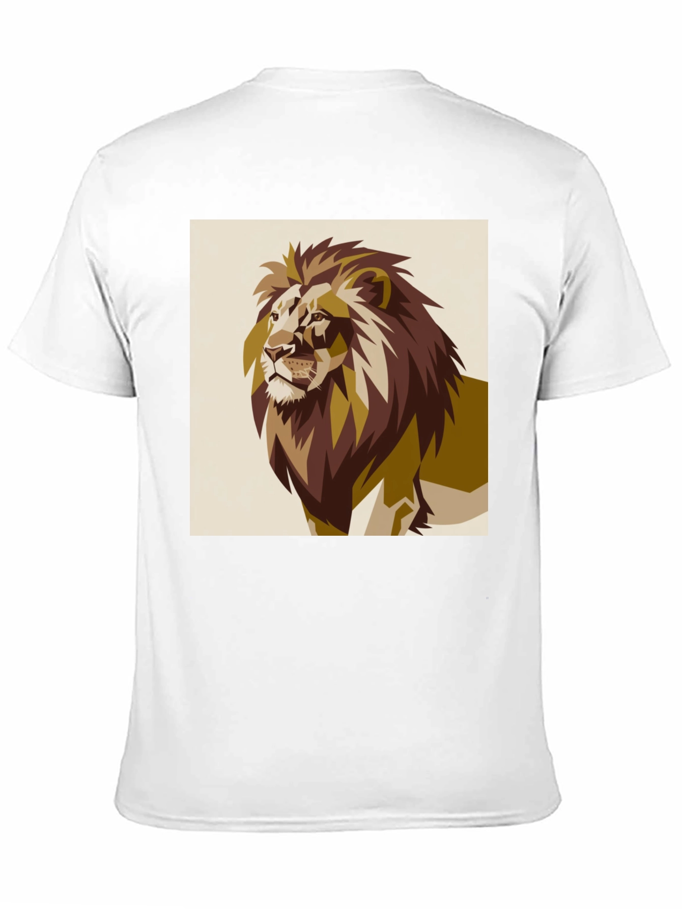 Black Lion Graphic Tee - Bold Animal Print view 11