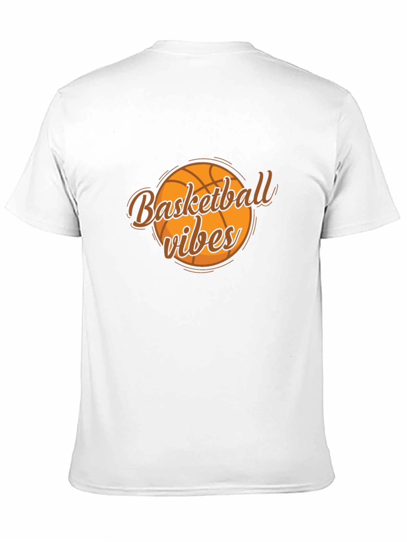 Black Basketball Vibes Graphic Tee - Cool & Casual view 11