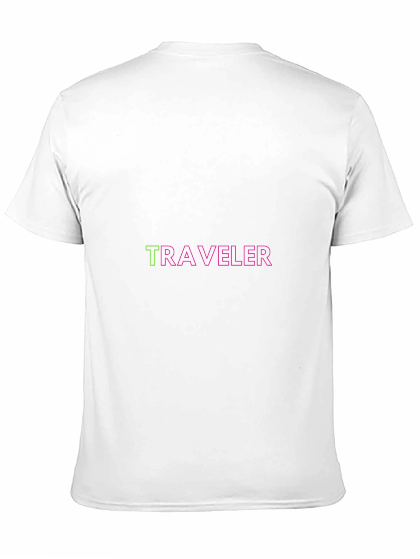 Black Traveler Graphic Tee - Stylish Black T-Shirt view 11