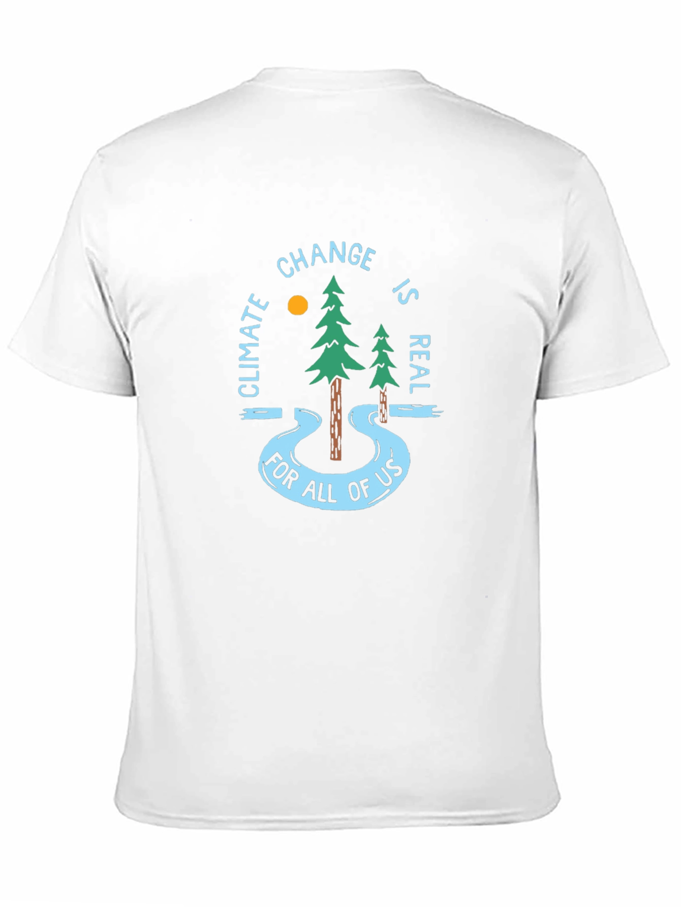 Black Climate Change T-Shirt - For All Of Us view 11