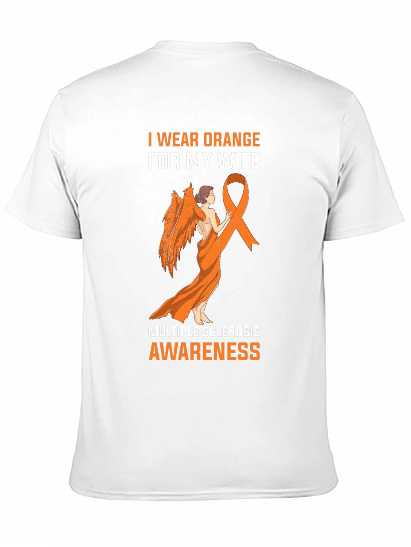 I Wear Orange for My Wife Awareness T-Shirt - 11
