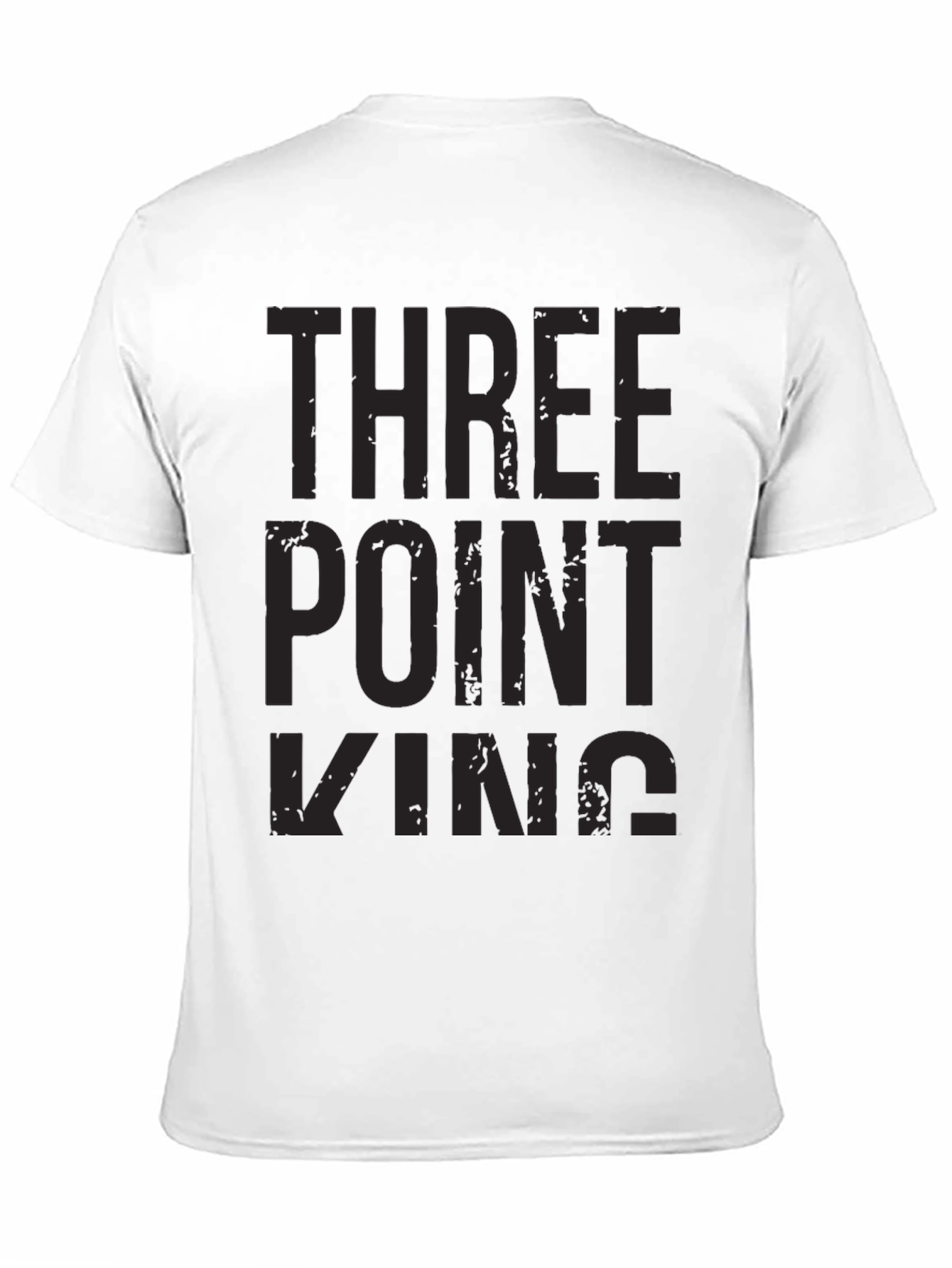 Black Three Point King Black T-Shirt view 11