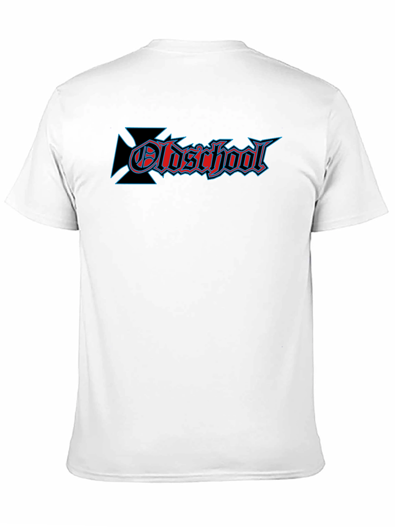 Black Oldschool Graphic Print Black T-Shirt view 11