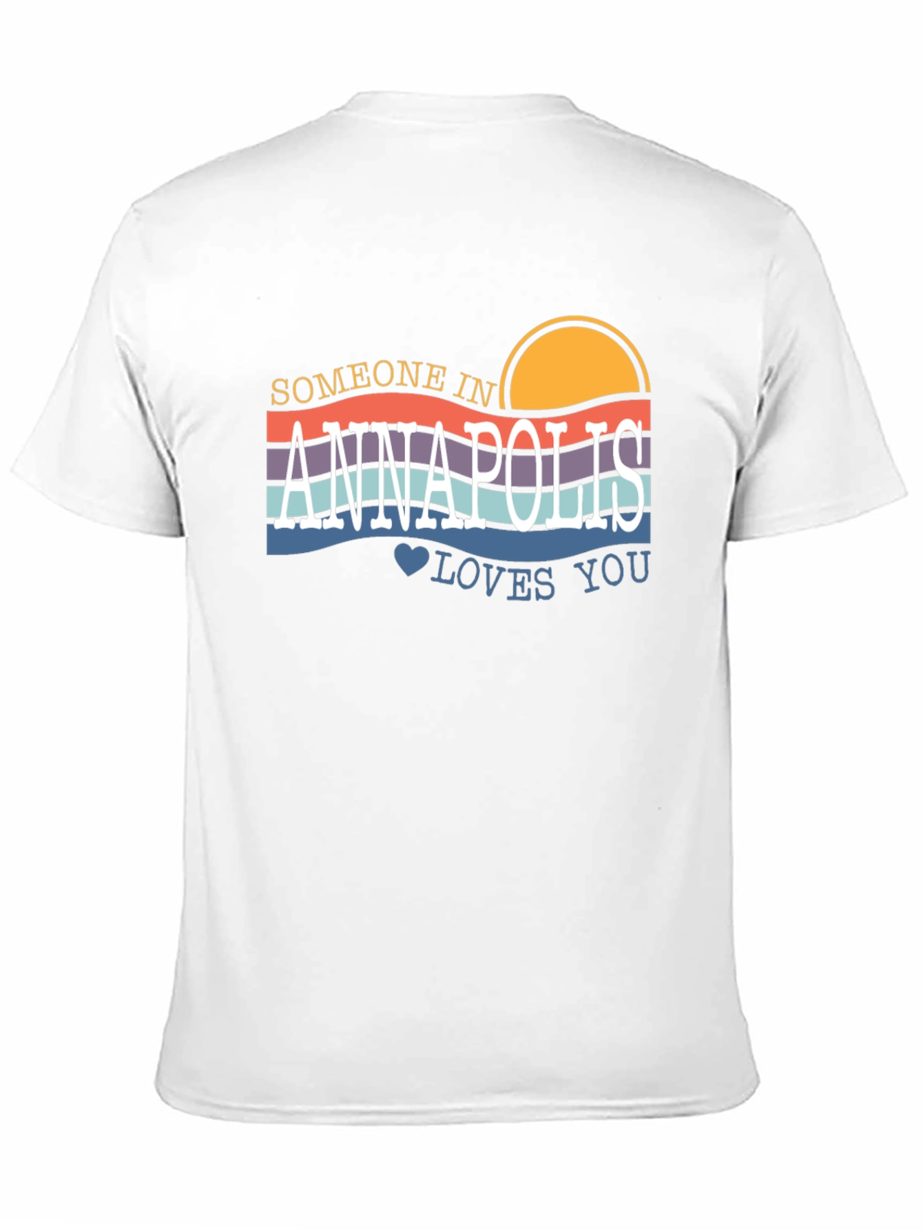 Black Annapolis Lover Graphic Tee - Trendy Design, Comfortable Fit view 11