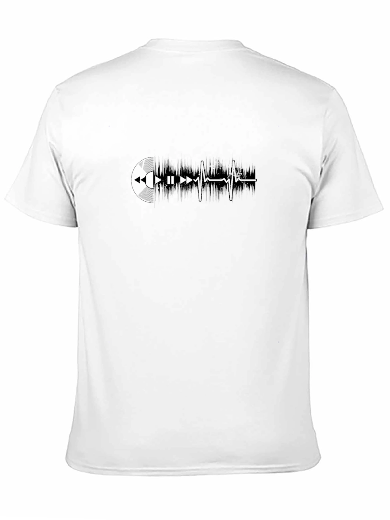 Black Music Heartbeat T-Shirt view 11