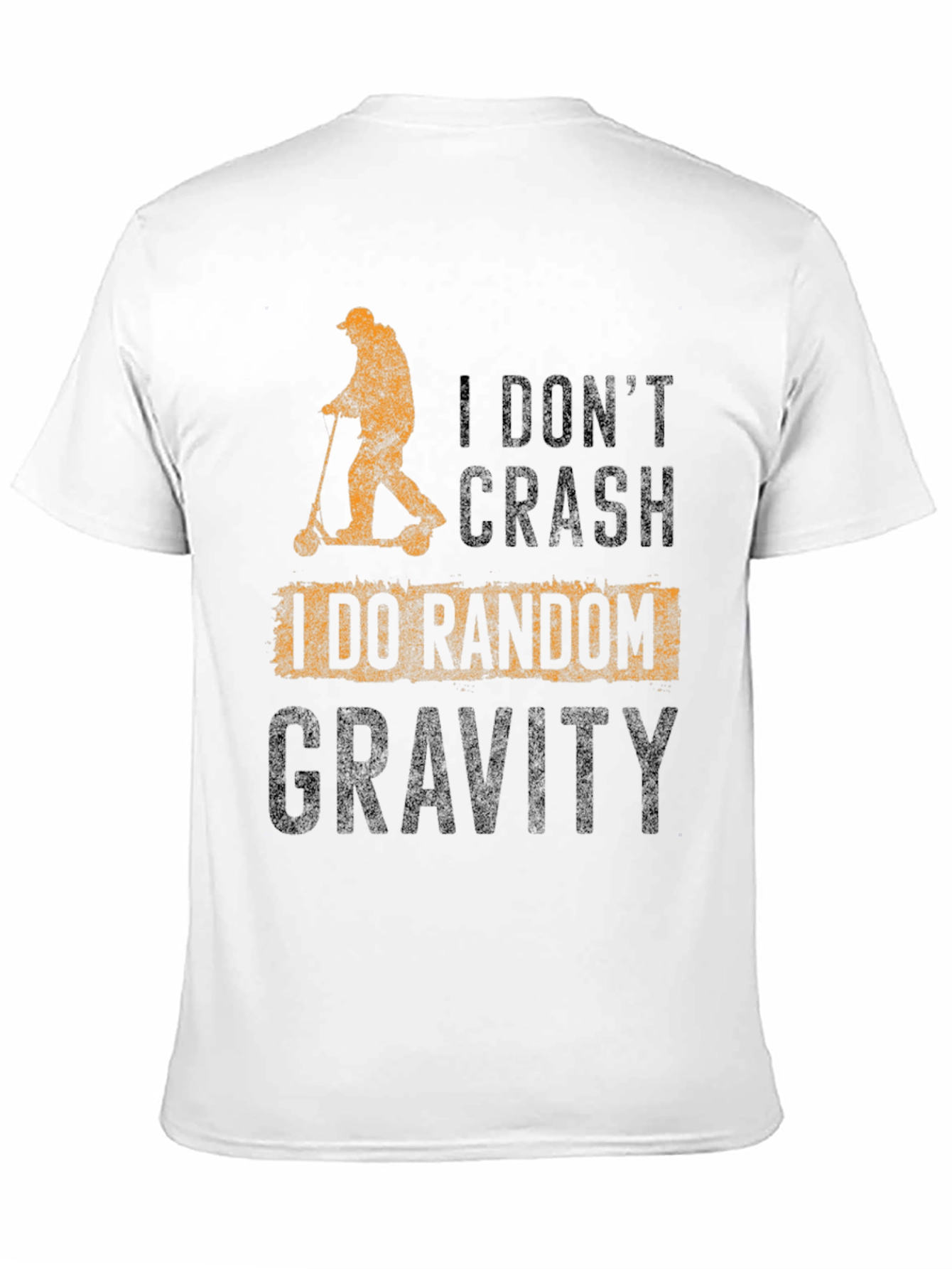 Black Random Gravity T-Shirt view 11