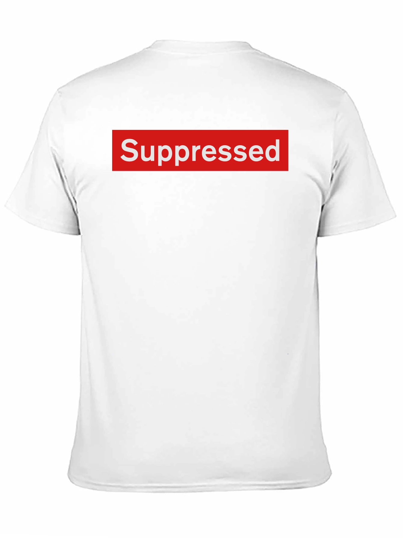 Black Suppressed Box Logo Graphic Tee view 11