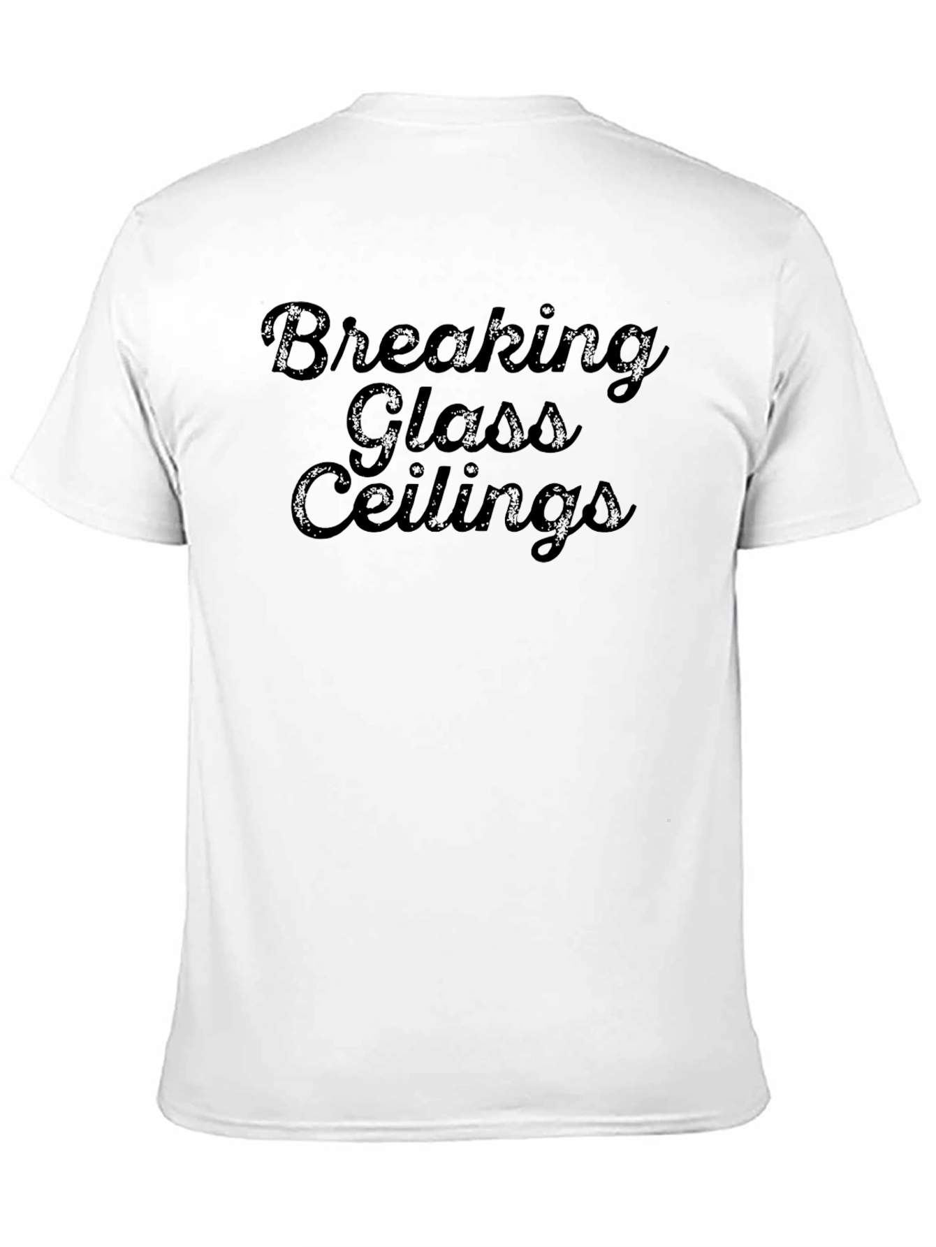 Black Breaking Glass Ceilings Graphic Tee - Black view 11