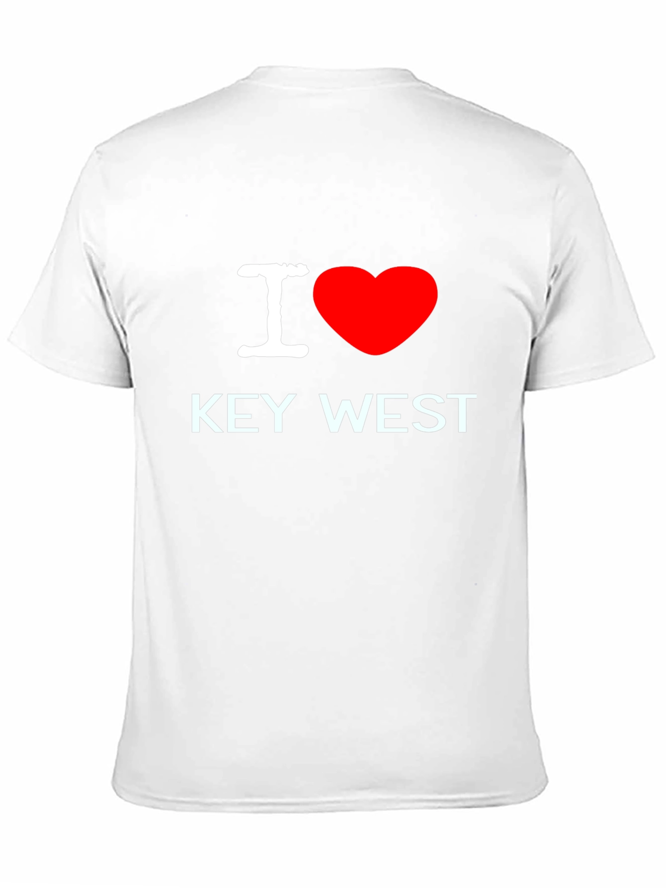 Black I Love Key West Black T-Shirt view 11