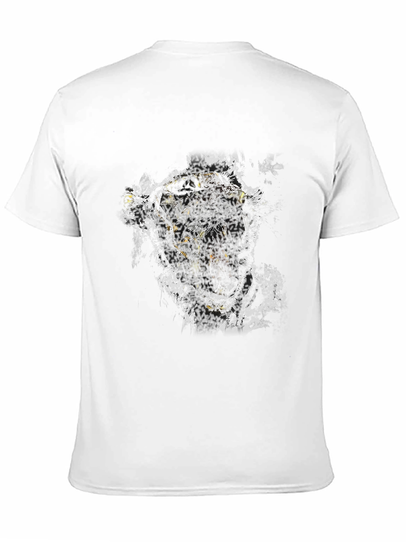 Black Tiger Graphic Black T-Shirt - Bold Animal Print Tee view 11