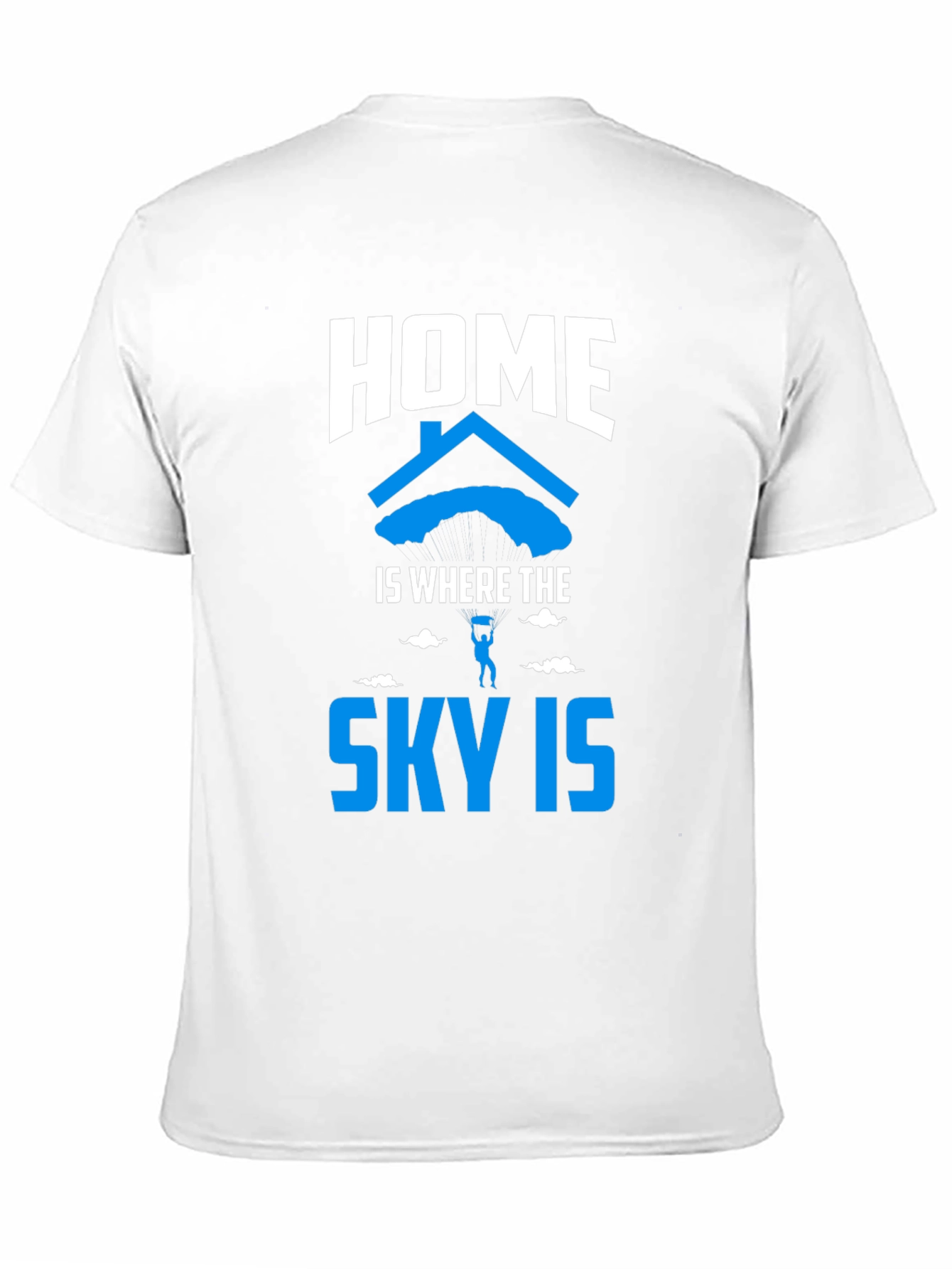 Black Home is Where the Sky Is T-Shirt view 11