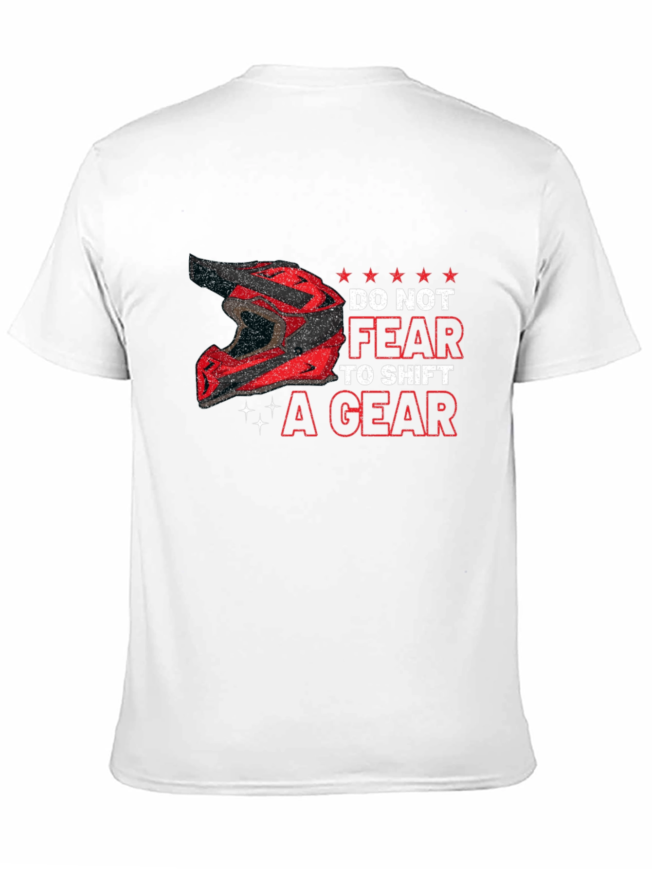 Black Do Not Fear to Shift a Gear Black T-Shirt view 11