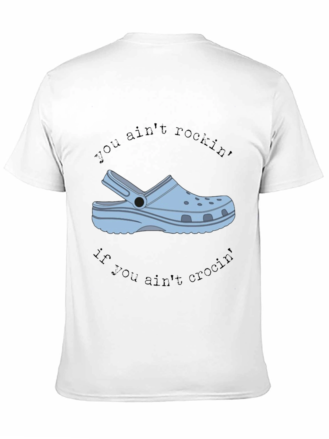 Black Crocin' T-Shirt - Rock This Cool Tee! view 11