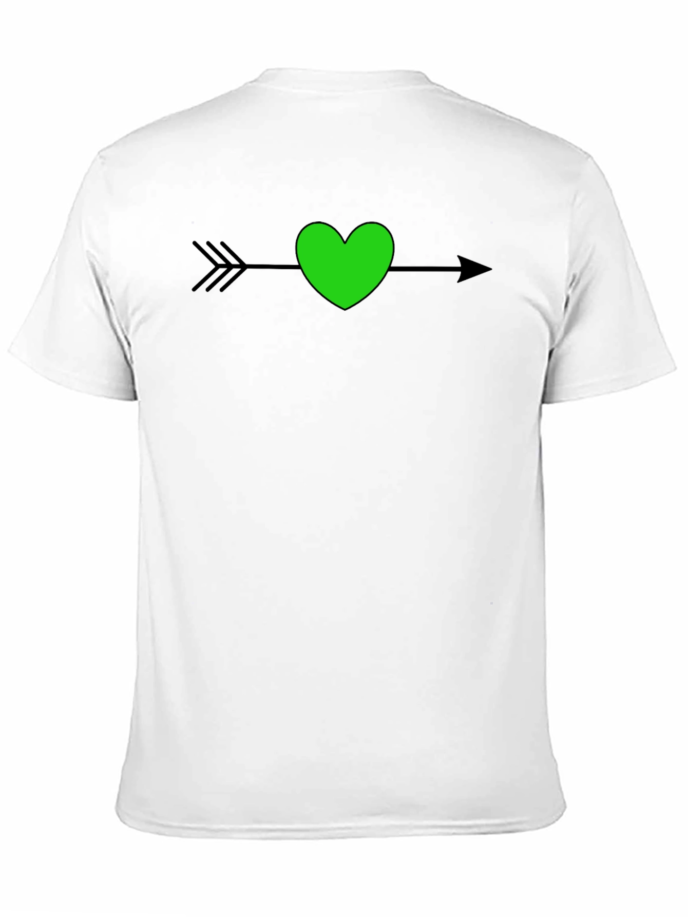Black Heart Arrow T-Shirt - Stylish Graphic Tee view 11