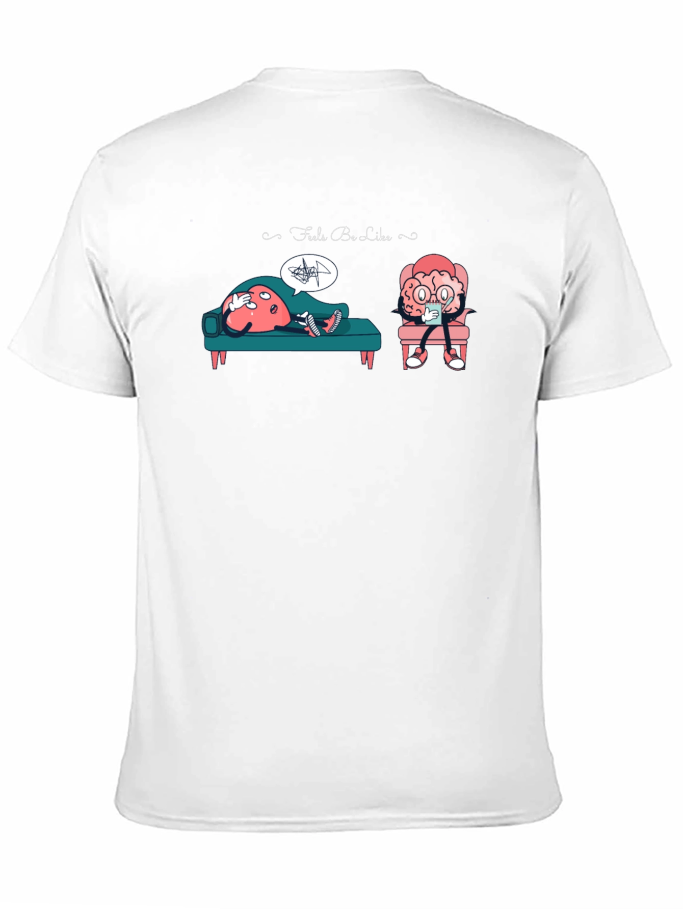 Black Feels Be Like Graphic T-Shirt view 11