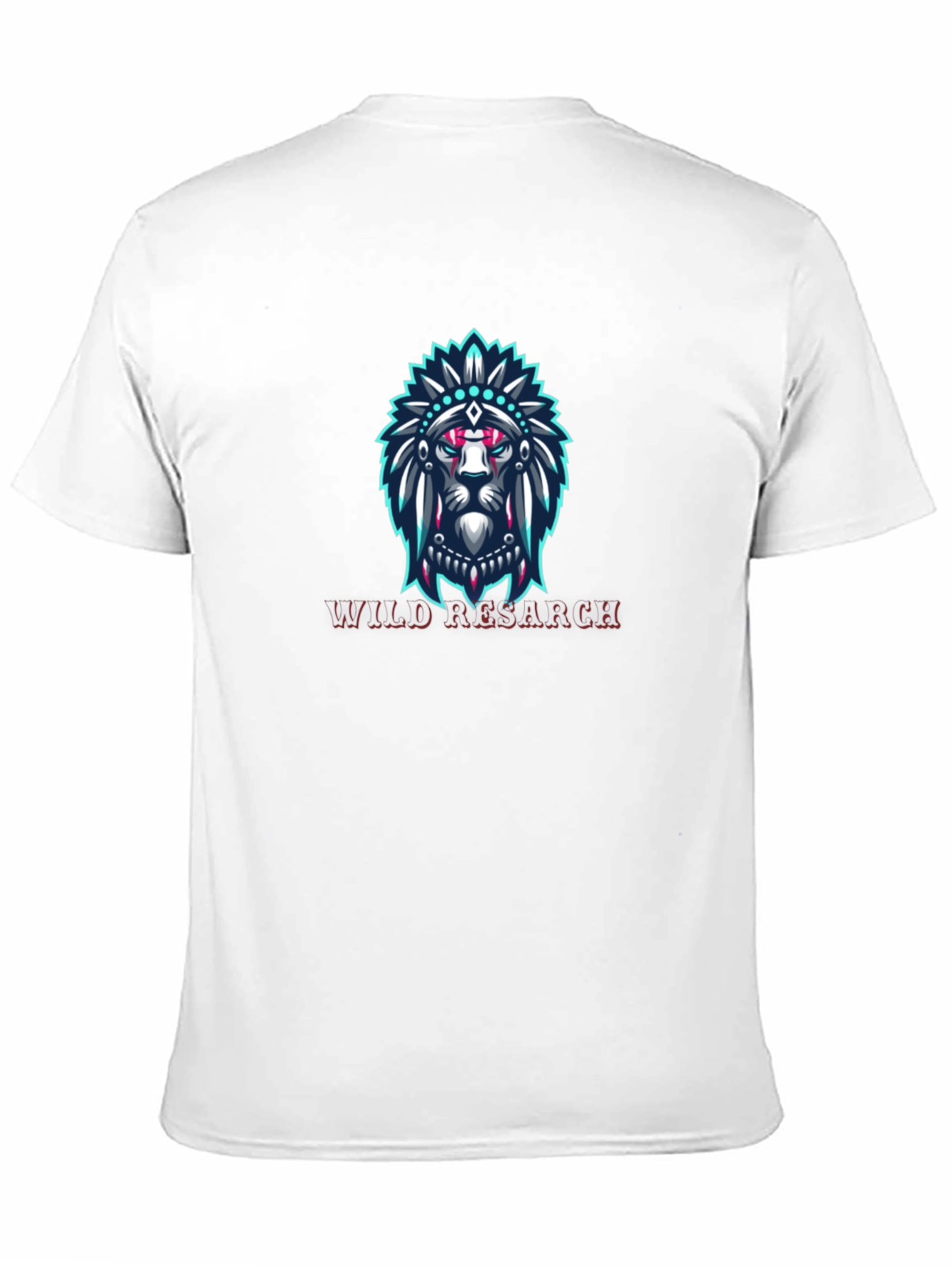 Black Lion Headdress Graphic Tee - Wild Research view 11
