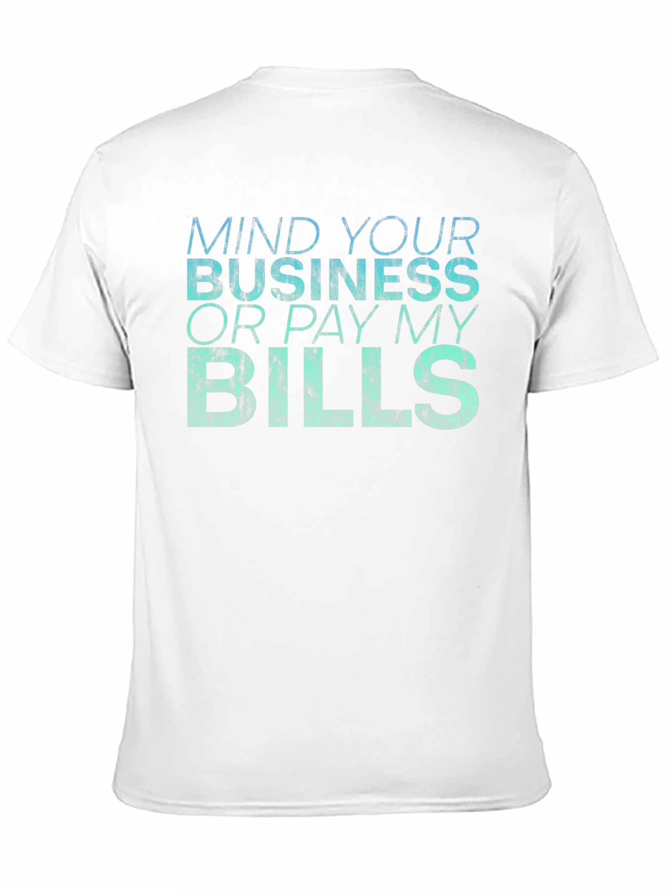 Black Mind Your Business Graphic T-Shirt - Premium Cotton Blend view 11