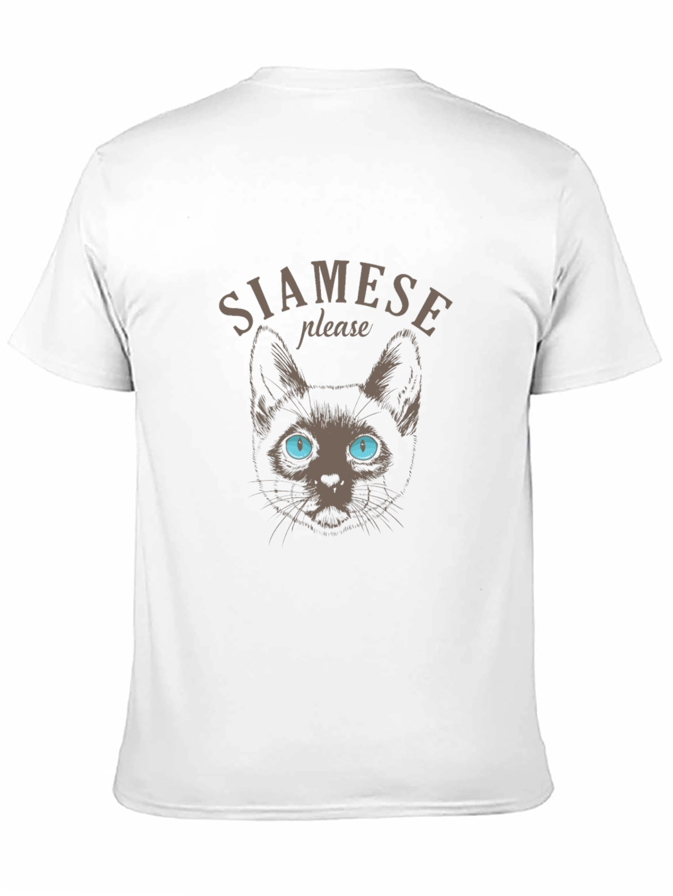 Black Siamese Cat Graphic Tee - Soft Cotton Blend view 11