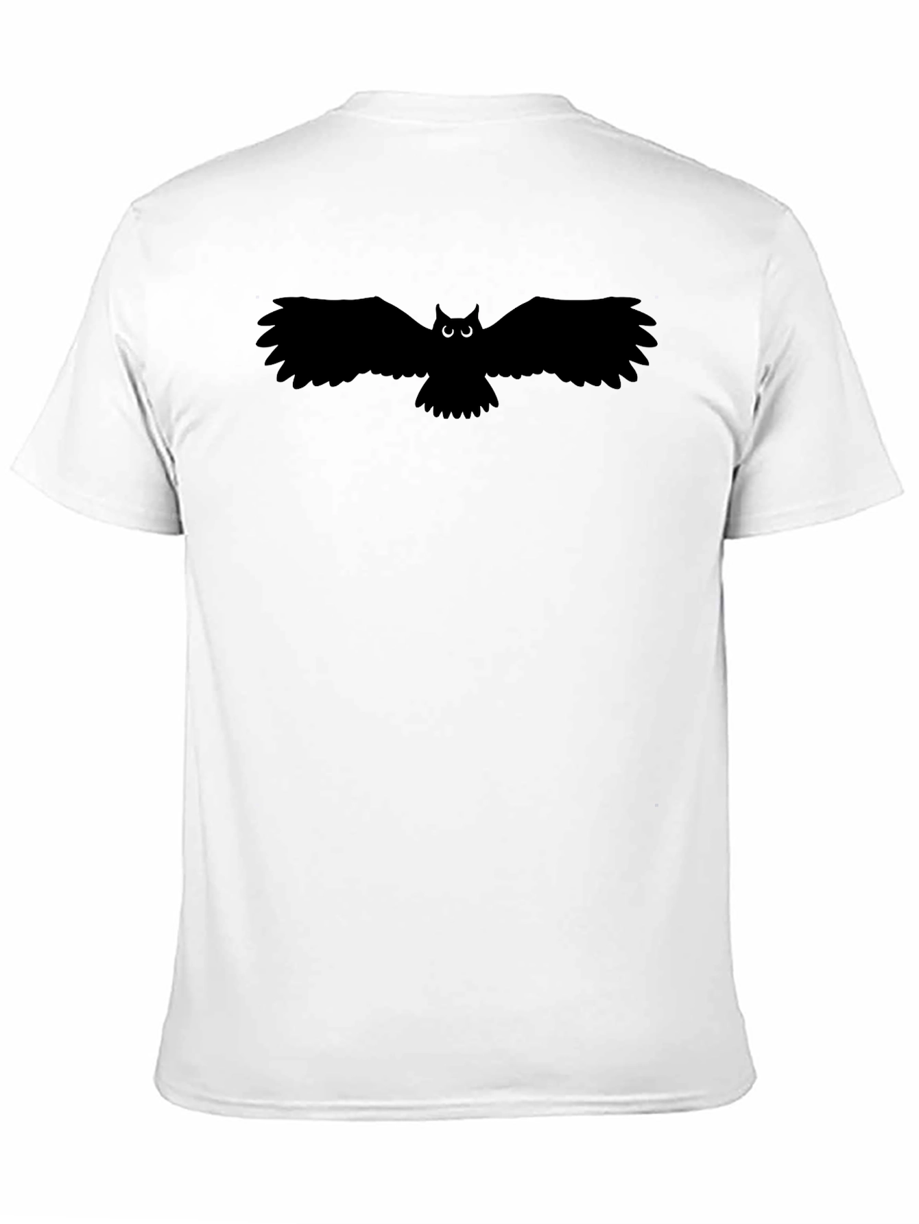Black Black Owl Graphic T-Shirt view 11