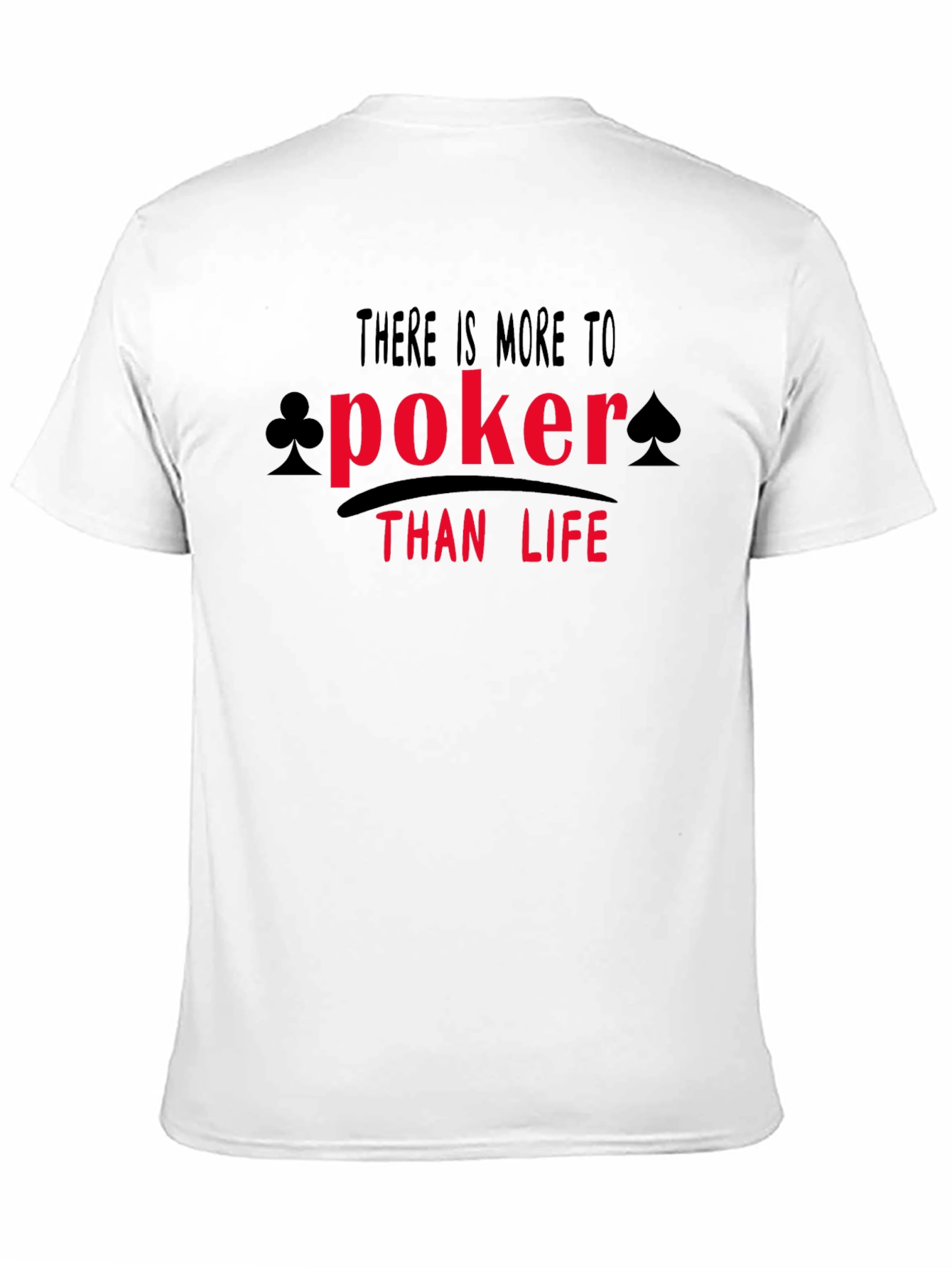 Poker Than Life Graphic Tee - Black - 11