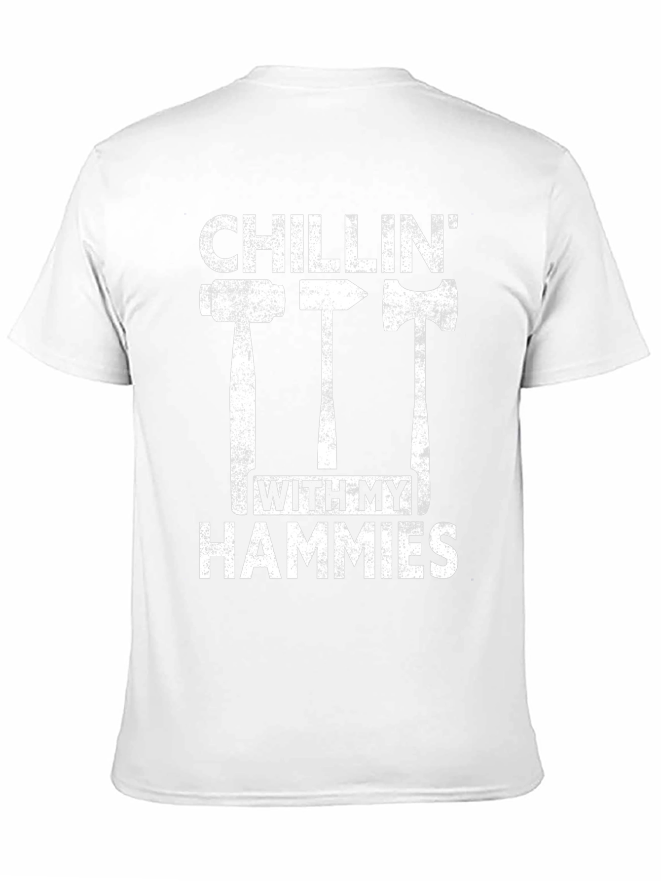 Black Chillin' With My Hammies Graphic T-Shirt view 11