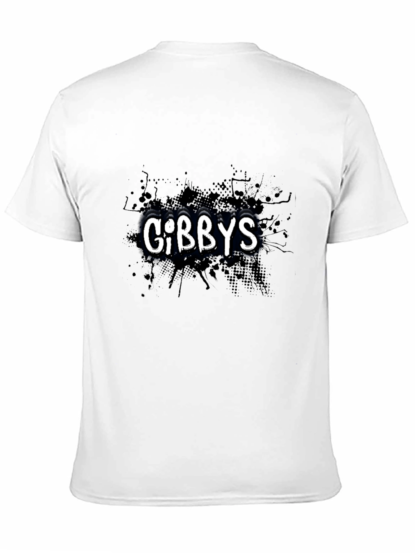 Black Gibbys Black Graphic Print T-Shirt - Casual Style view 11