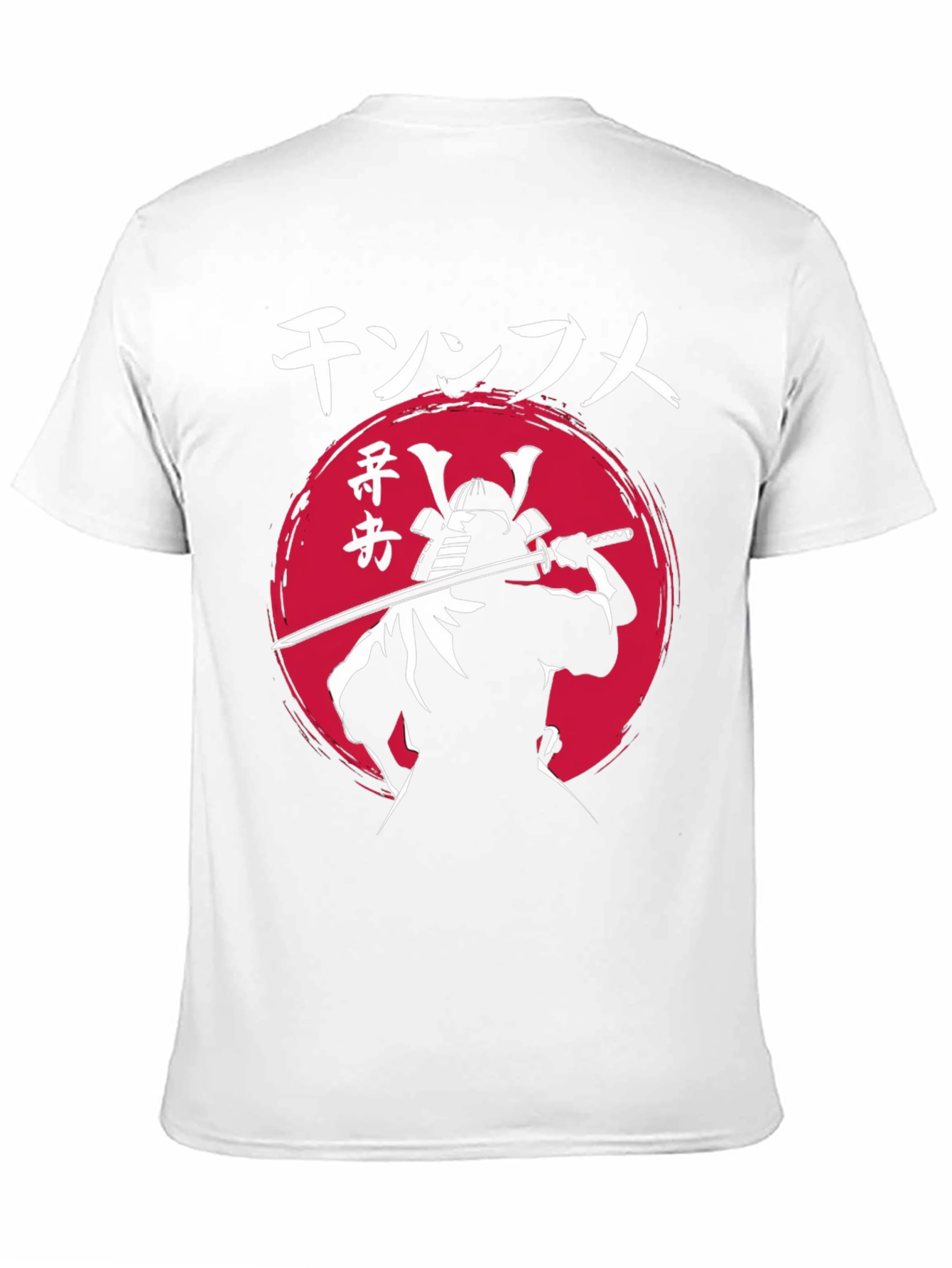 Black Samurai Katana Graphic T-Shirt - Japanese Warrior Tee view 11