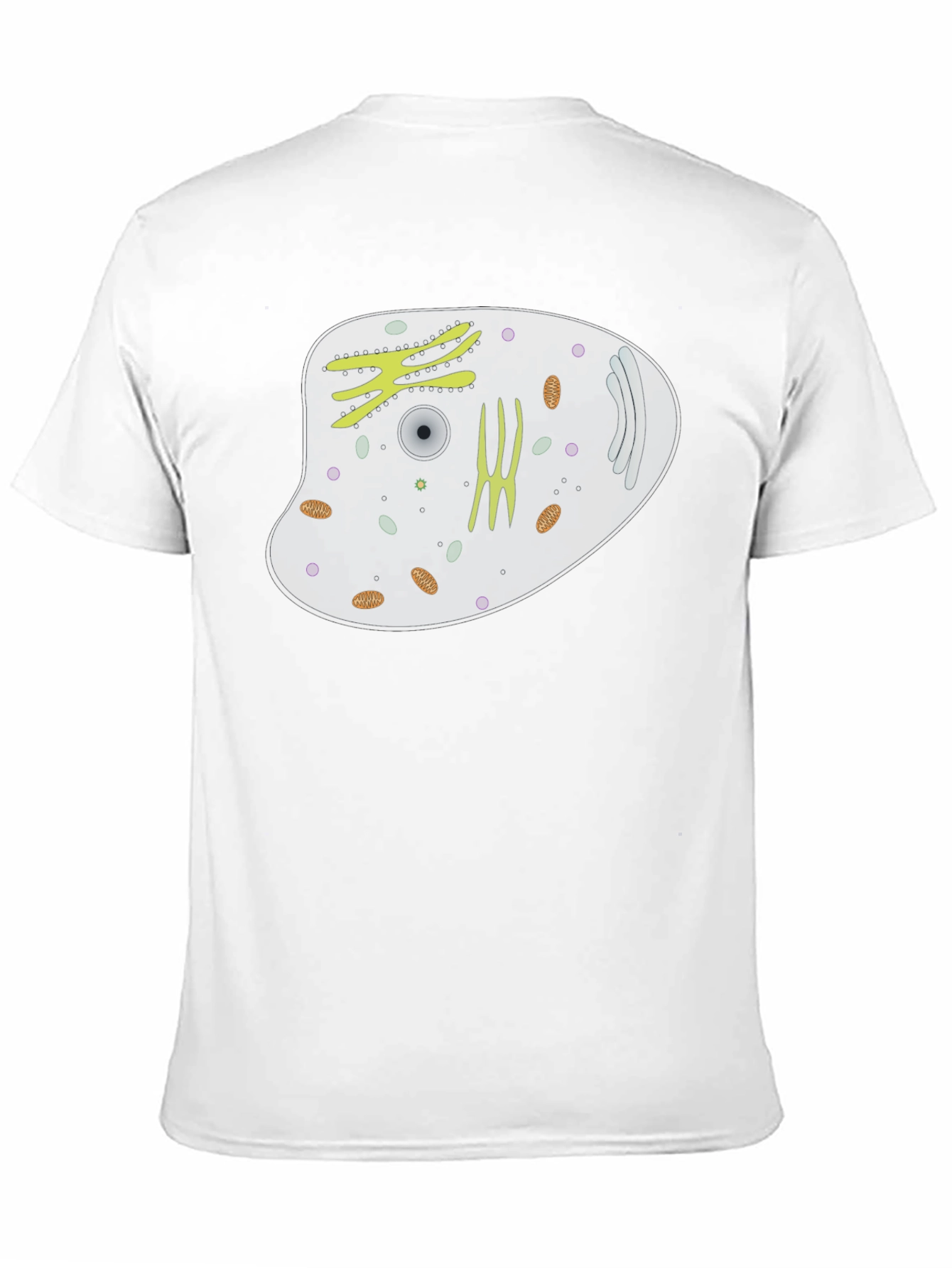 Black Cell Graphic T-Shirt - Biology Apparel view 11