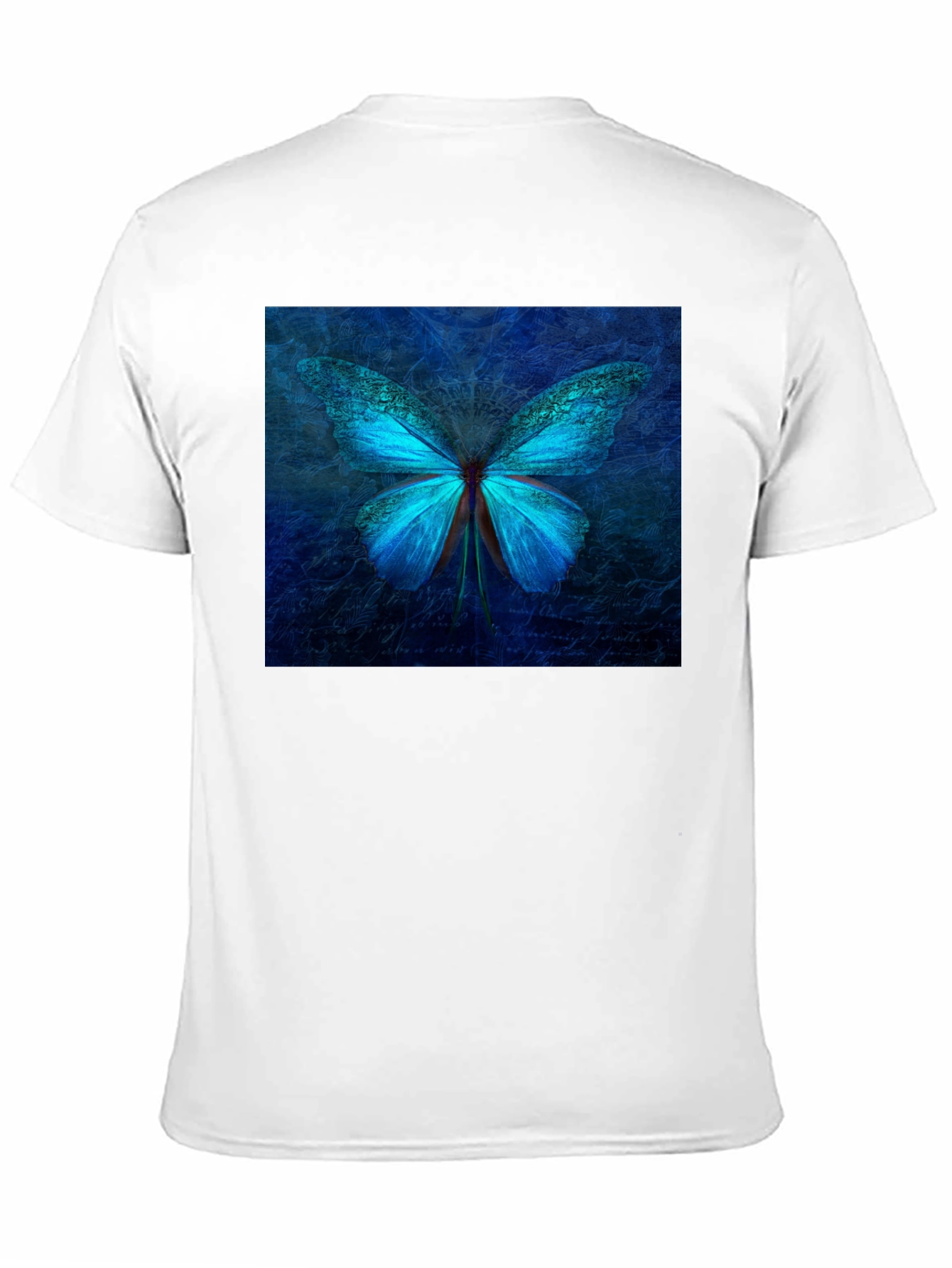 Black Butterfly Graphic Tee - Stylish Black Cotton T-Shirt view 11