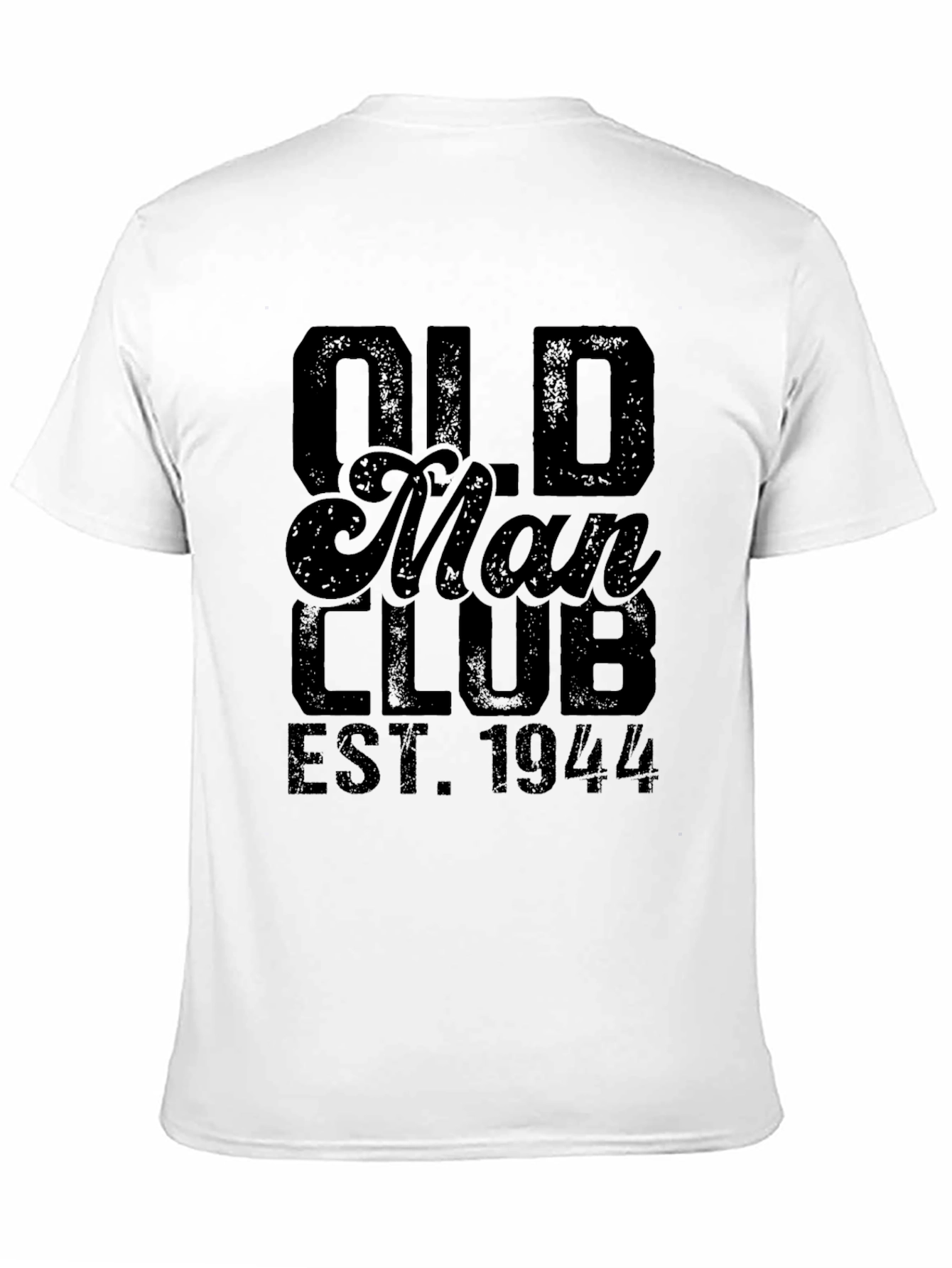 Black Old Man Club Est. 1944 T-Shirt view 11