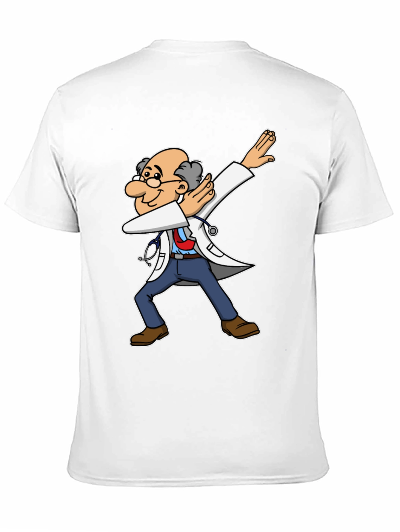 Black Dabbing Doctor T-Shirt - Funny Medical Tee view 11