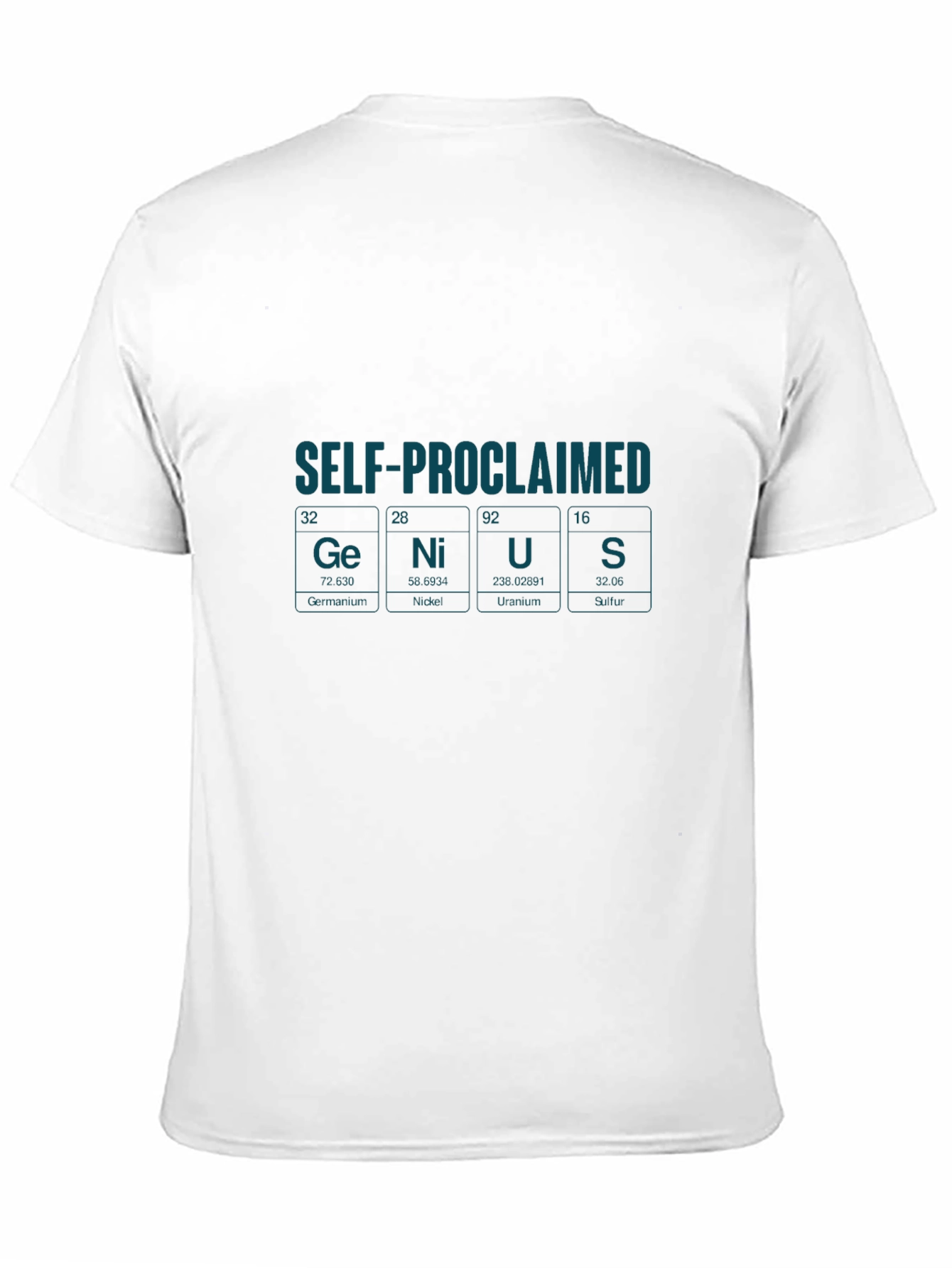 Black Self-Proclaimed Genius Graphic Tee view 11