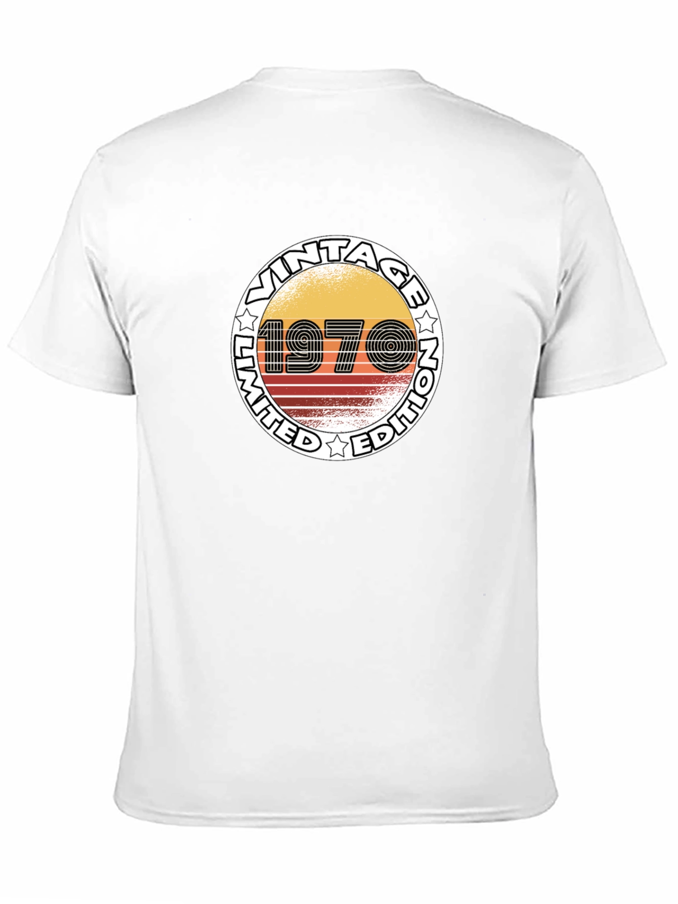 Black Vintage 1970 Limited Edition Black T-Shirt view 11