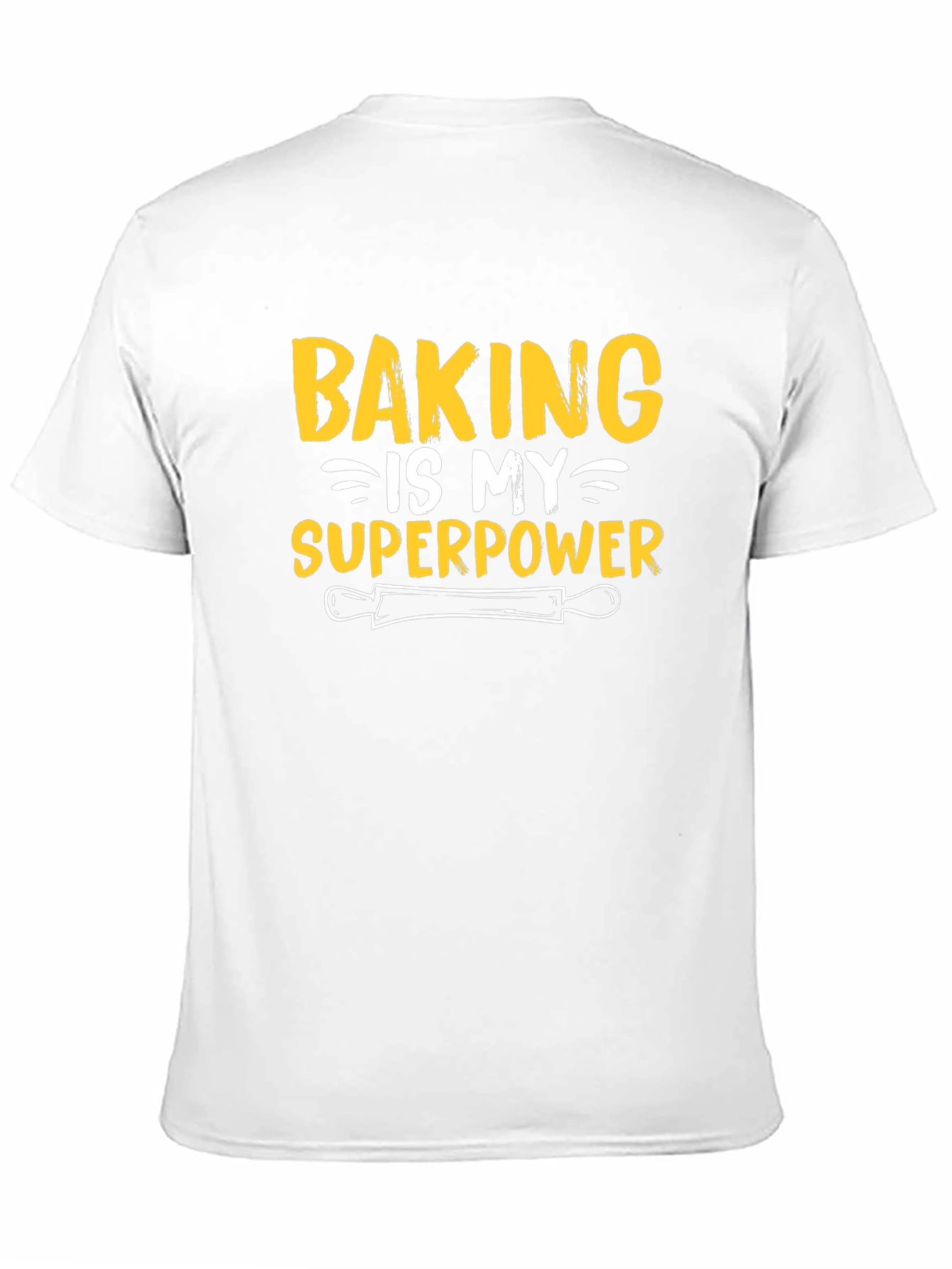 Black Baking is My Superpower T-Shirt - Baker Gift view 11