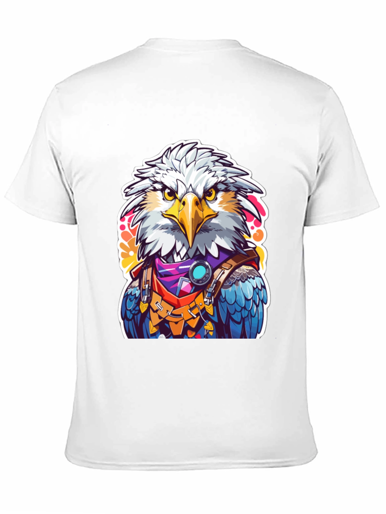 Black Eagle Warrior Graphic Tee - Bold Design view 11