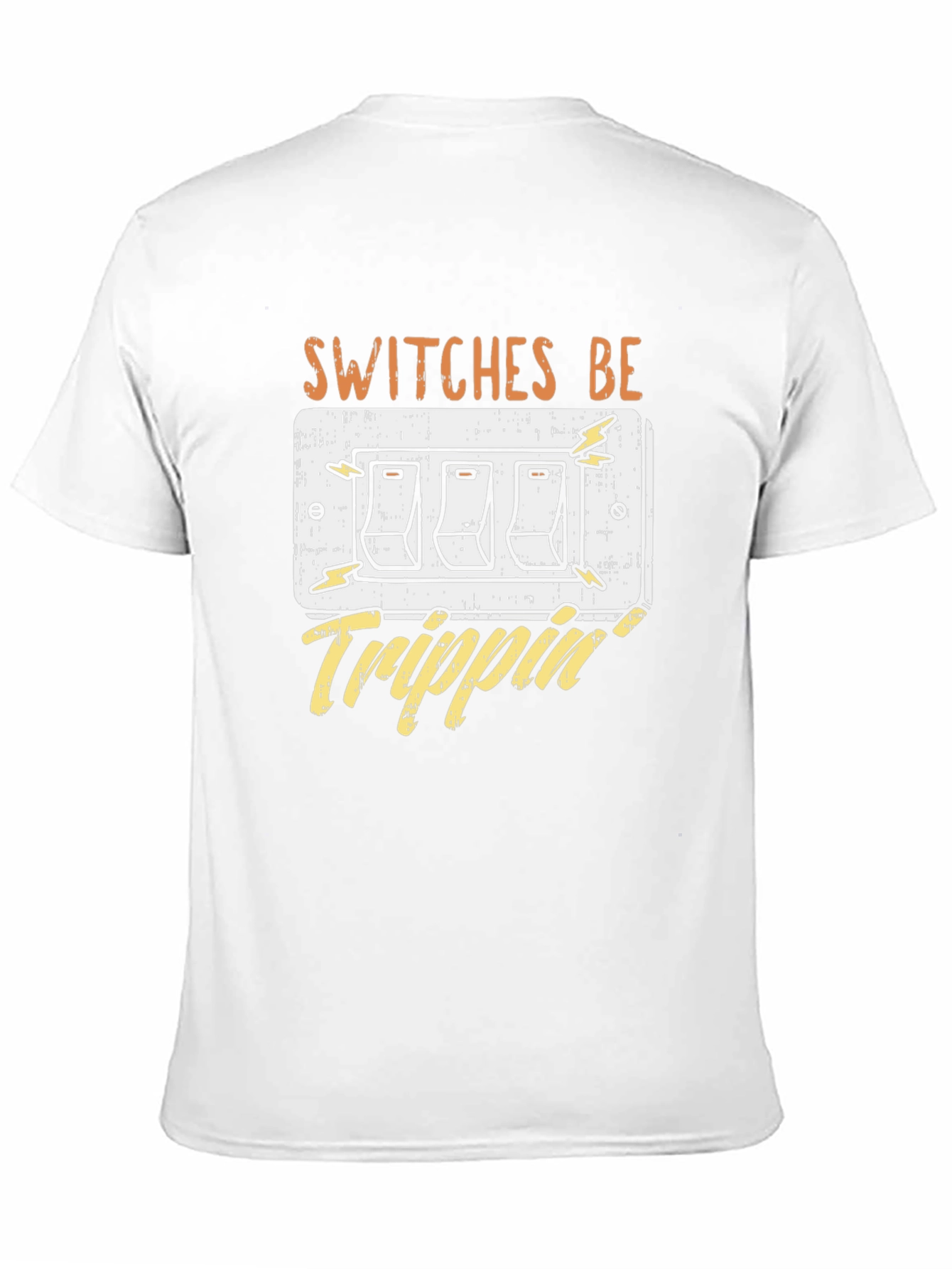Black Switches Be Trippin' Funny Graphic T-Shirt view 11