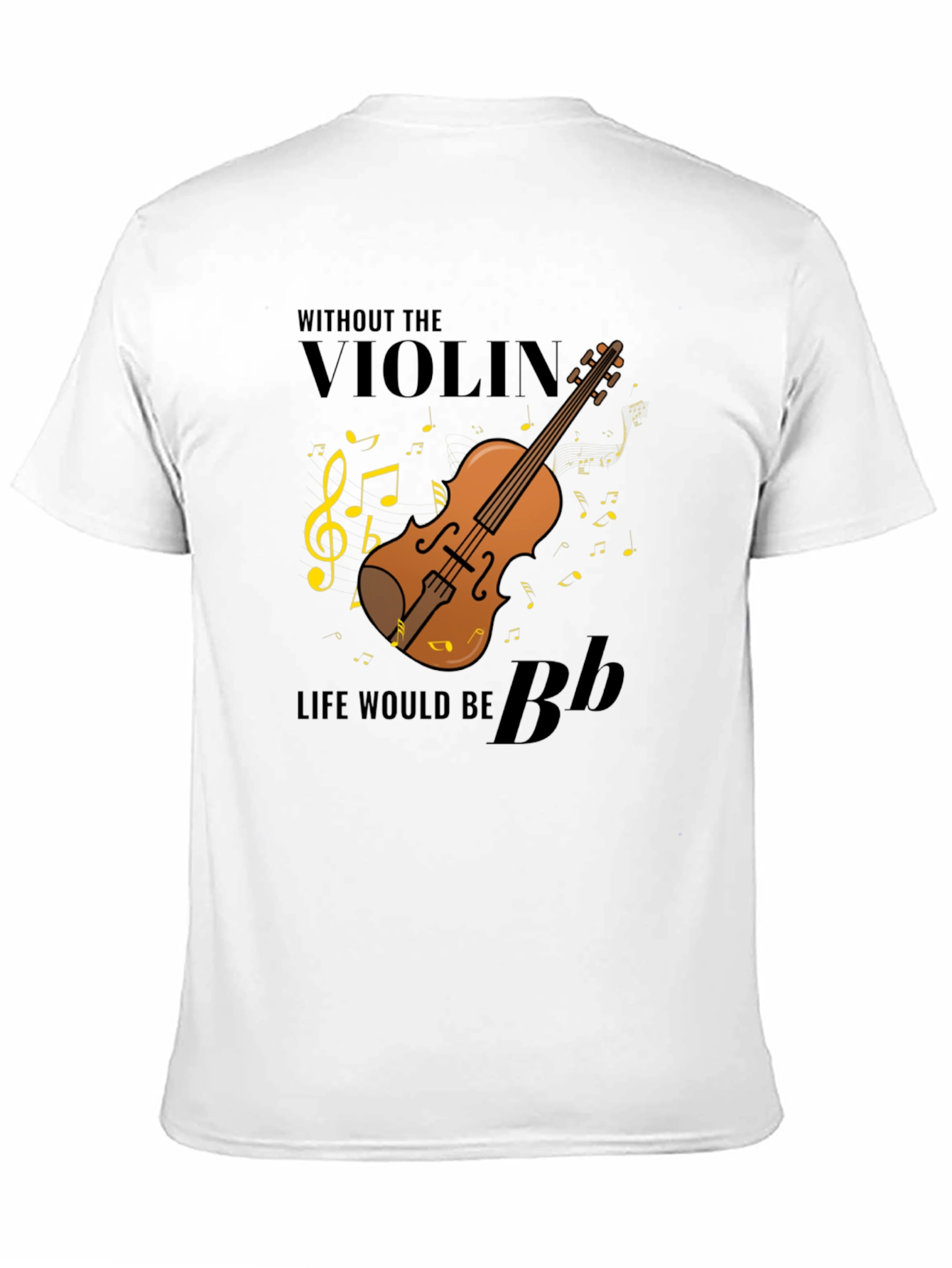 Black Violin Music T-Shirt - Life Without Music view 11