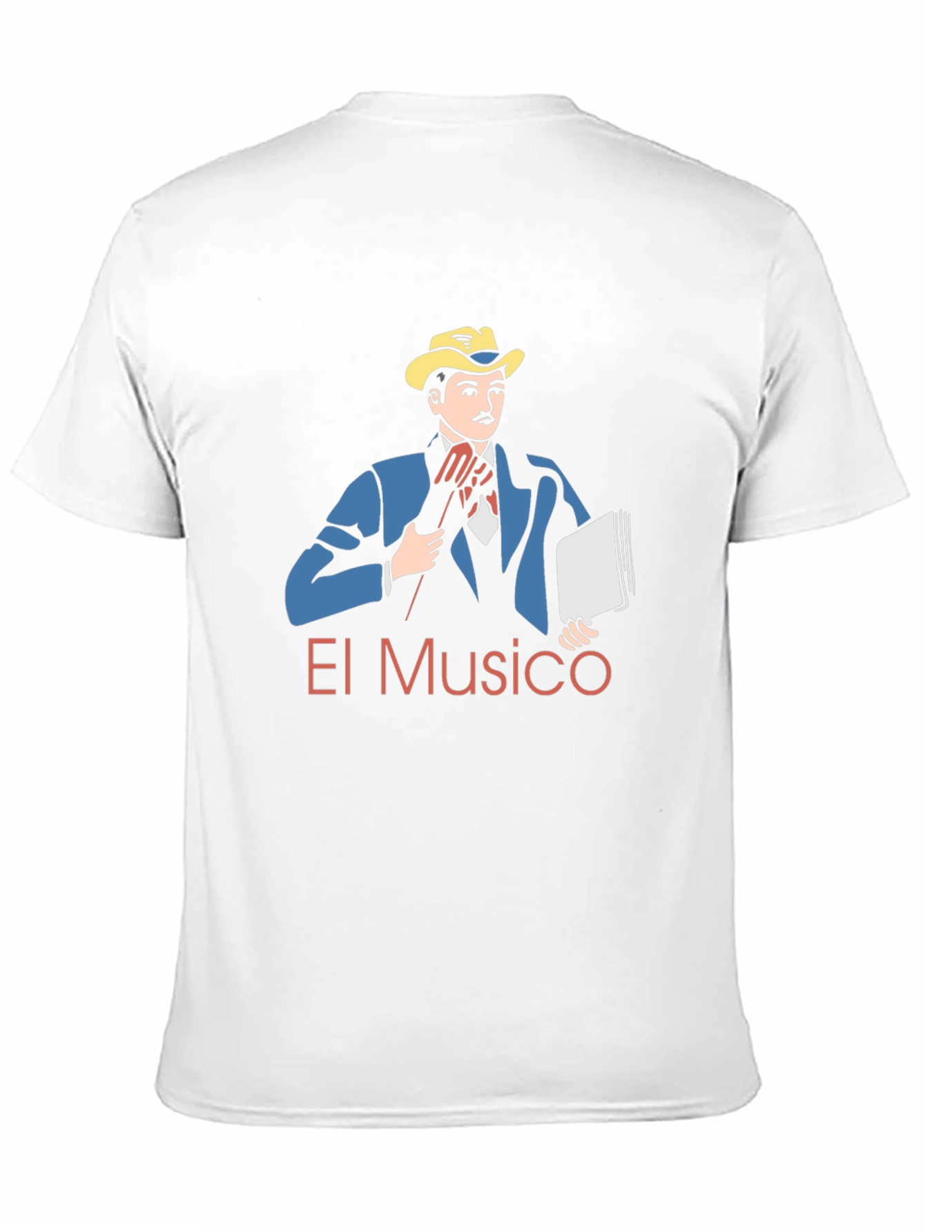 Black El Musico Graphic Tee - Stylish Musician Design view 11