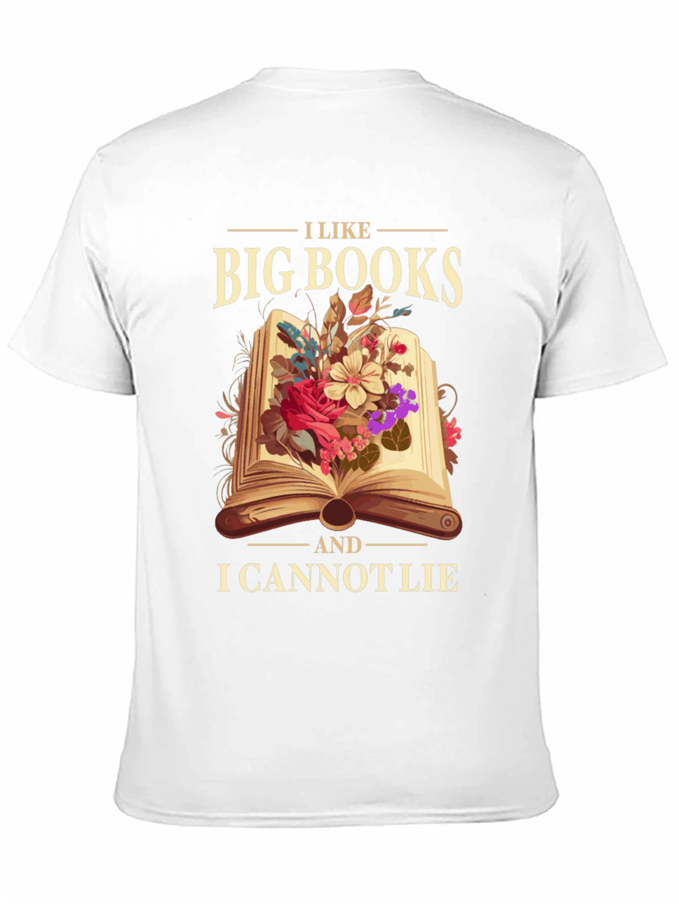 Black I Like Big Books T-Shirt view 11